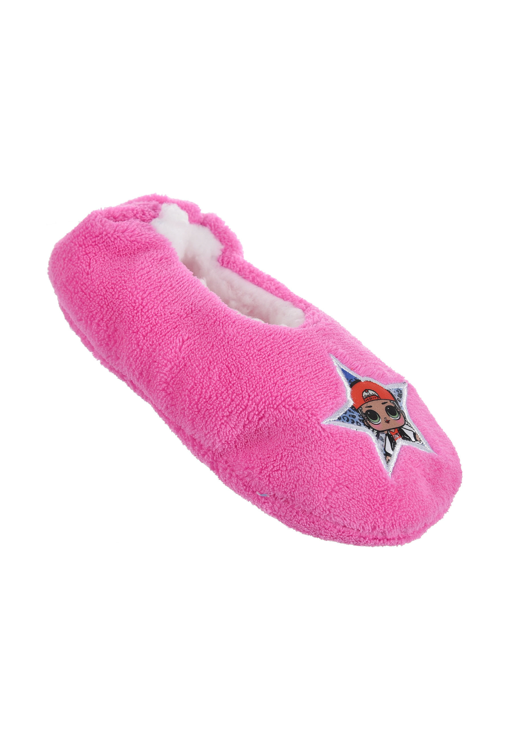 L.O.L. Surprise! Winter Mädchen Hausschuhe Pantoffeln Fleece Warm gefüttert Rosa