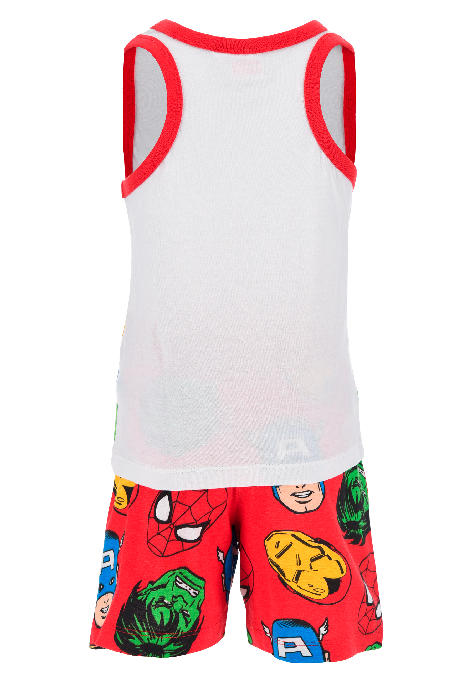 Avengers Jungen Pyjama Kinder Sommer Schlafanzug Kurz Shirt Short 
