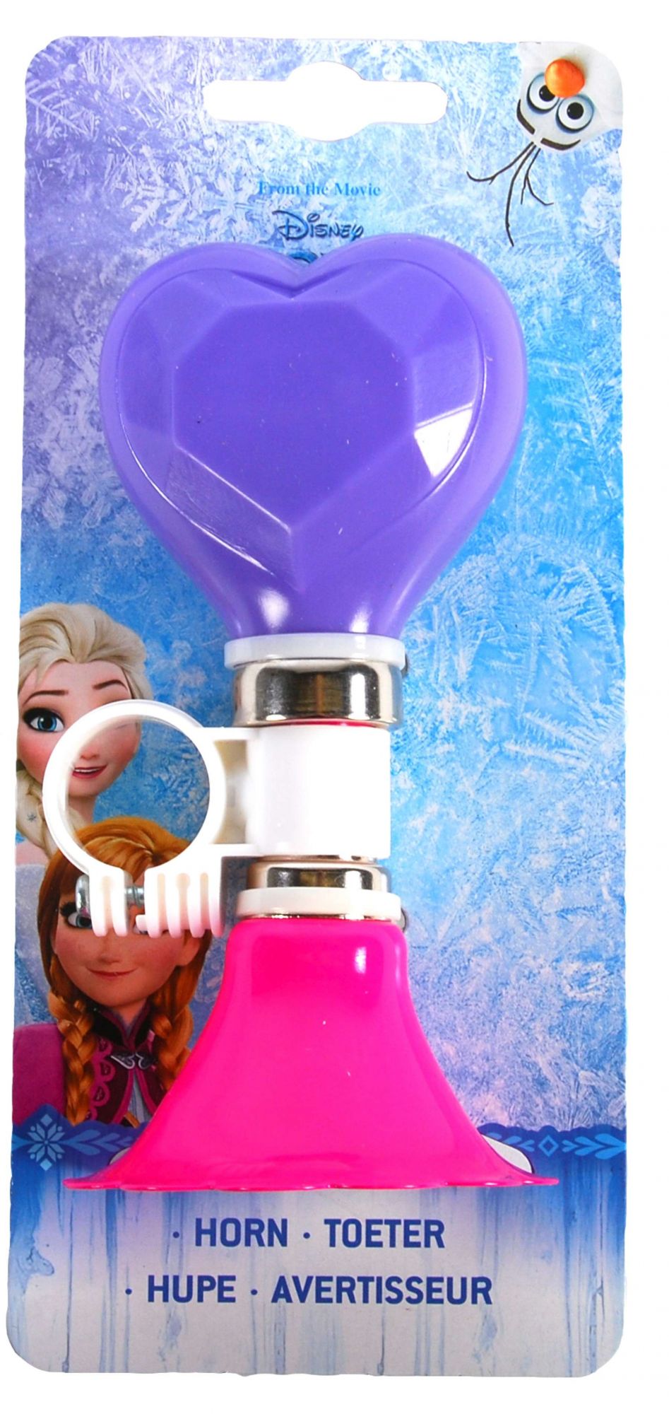 Kinder Fahrrad-Hupe Fahrrad-Horn Batman Disney Cars Paw Patrol Spider-Man Frozen