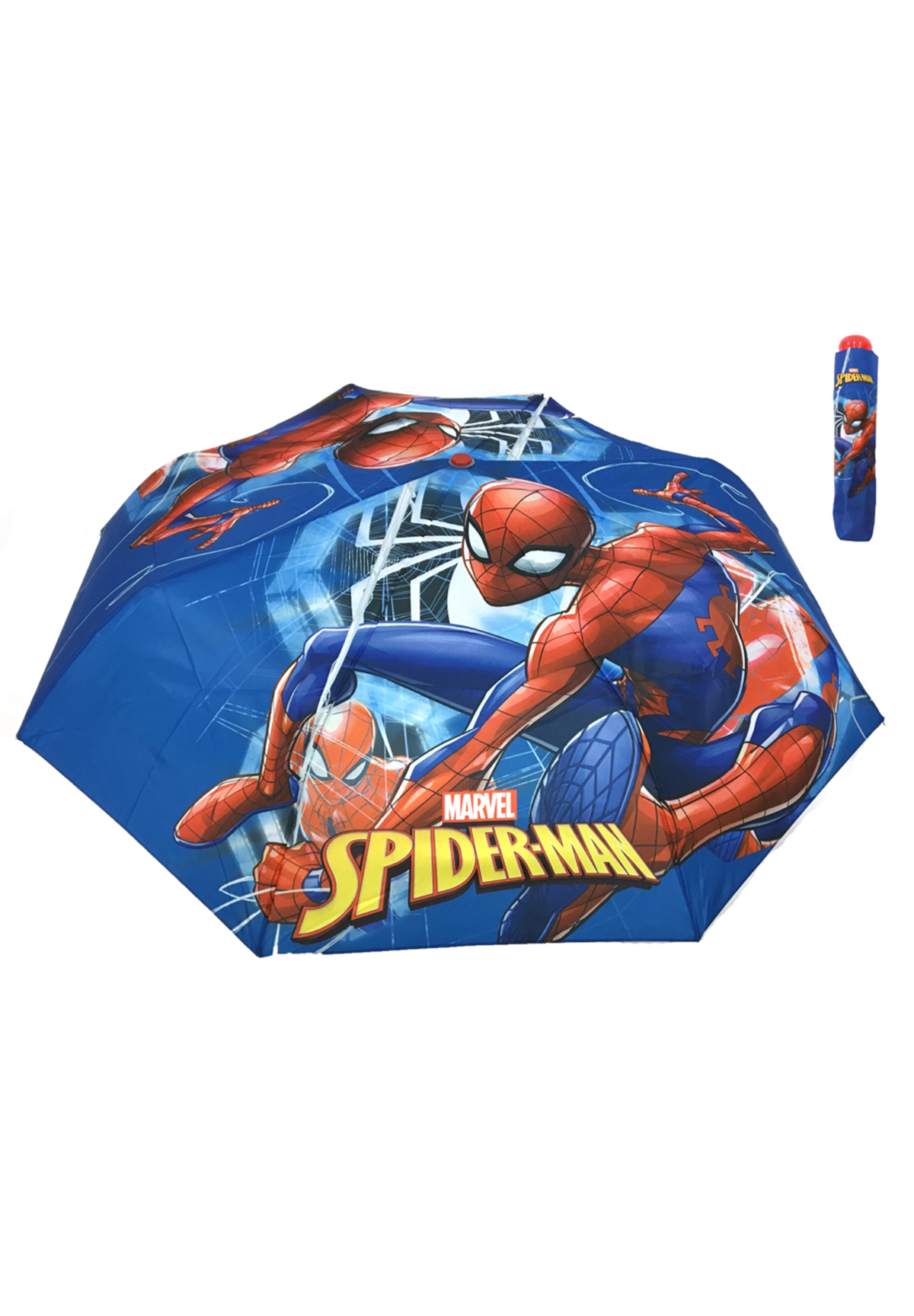 Marvel Spider-Man Kinder Taschen-Regenschirm