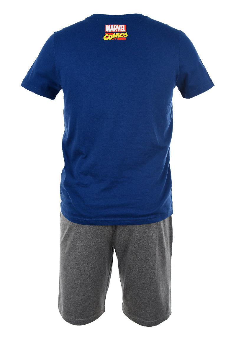 Avengers Herren Schlafanzug Shorty T-shirt und Shorts S-XL