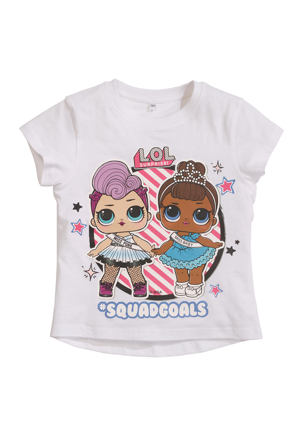 L.O.L. Surprise! T-Shirt Kurzarm Oberteil Shirt für Mädchen 