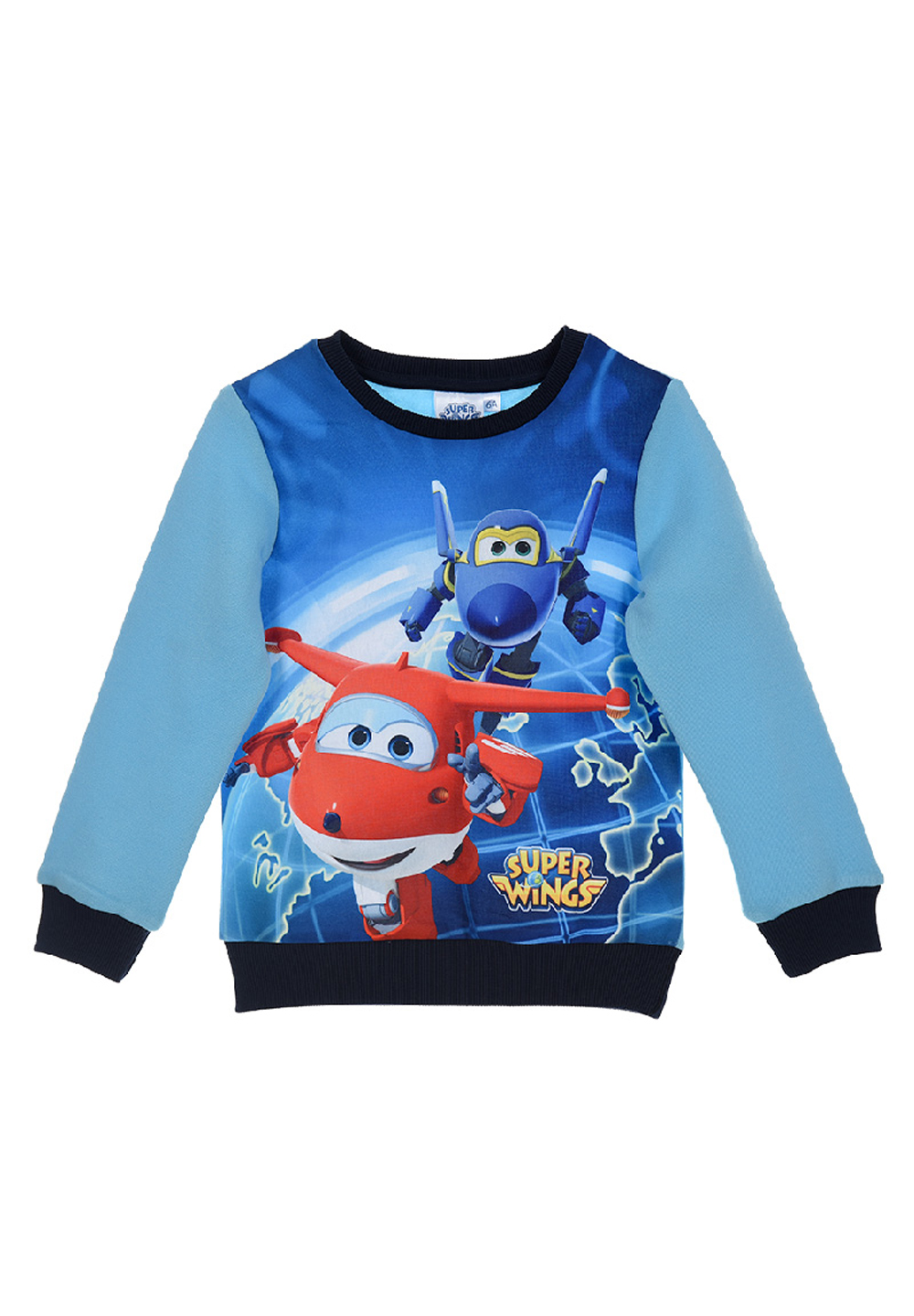 Super Wings Kinder Pullover Sweatshirt für Jungen