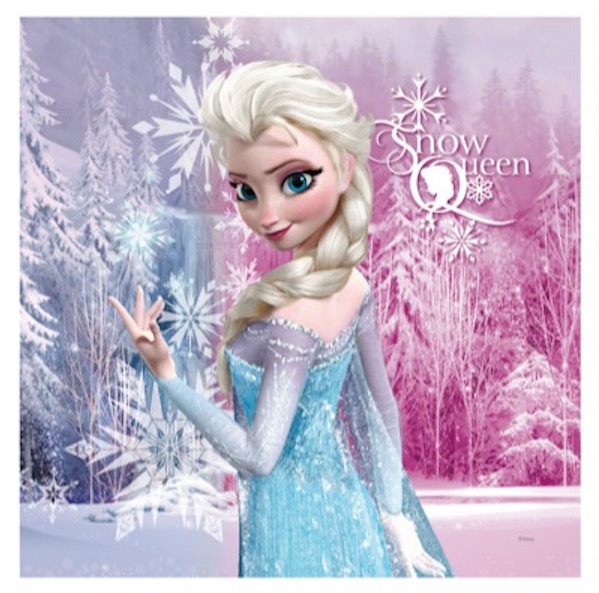 Disney Frozen Eiskönigin Bild Leinwandbild Elsa 40 x 40 cm