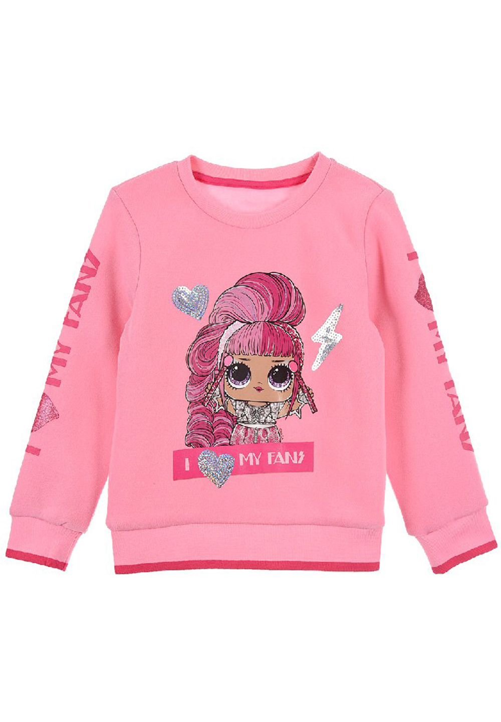 L.O.L. Surprise! Kinder Mädchen Pullover Sweater Sweatshirt