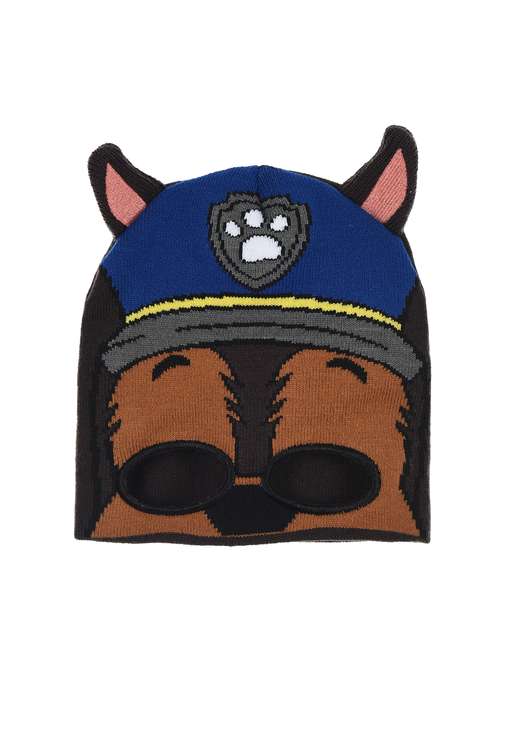 Paw Patrol Chase und Marshall Kinder Jungen Winter-Mütze mit Maske