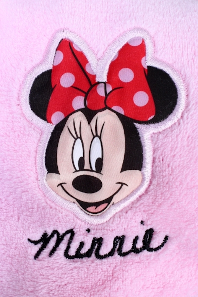 Disney Minnie Mouse Kinder Bademantel Morgenmantel