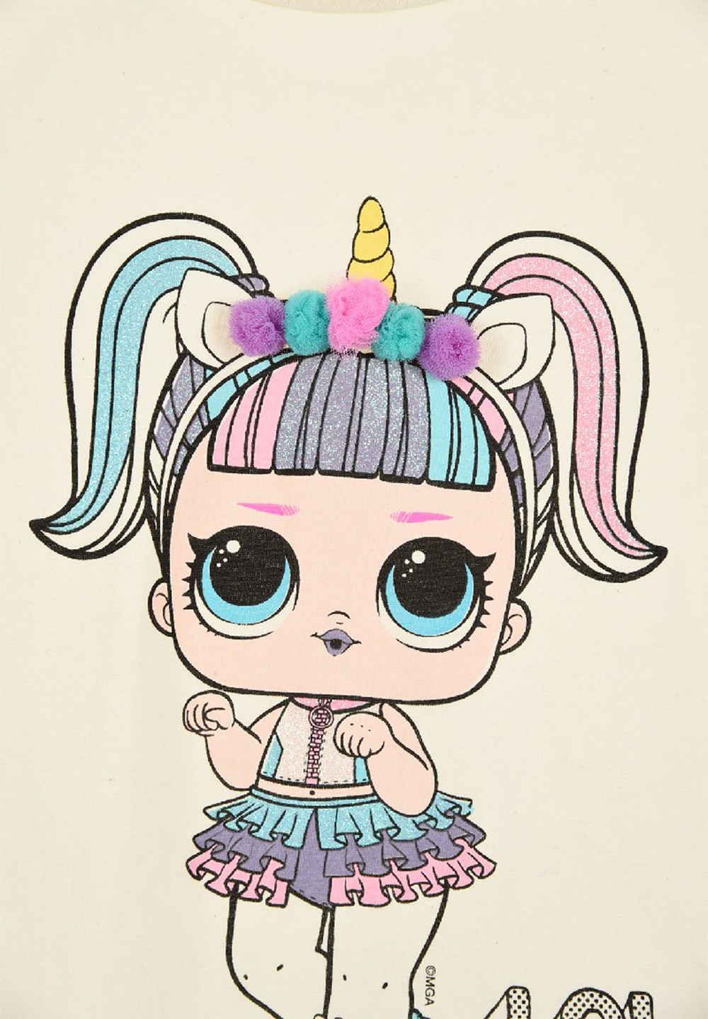 L.O.L. Surprise! Kinder Mädchen Langarm T-Shirt Longsleeve Langarmshirt