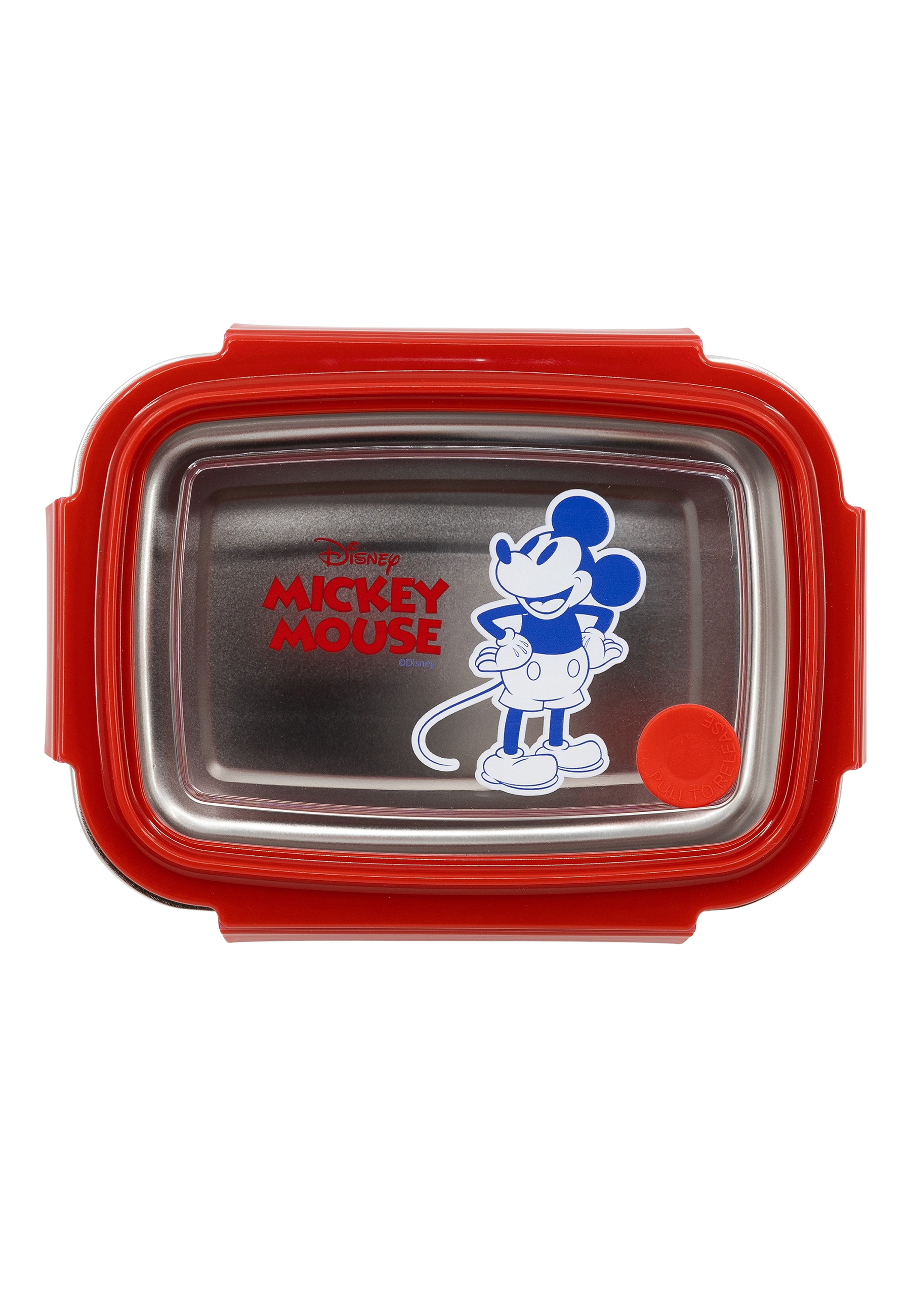 Mickey Mouse - True Original Kinder Premium Edelstahl Brotdose Lunchbox Frühstücks-Box Vesper-Dose 670ml