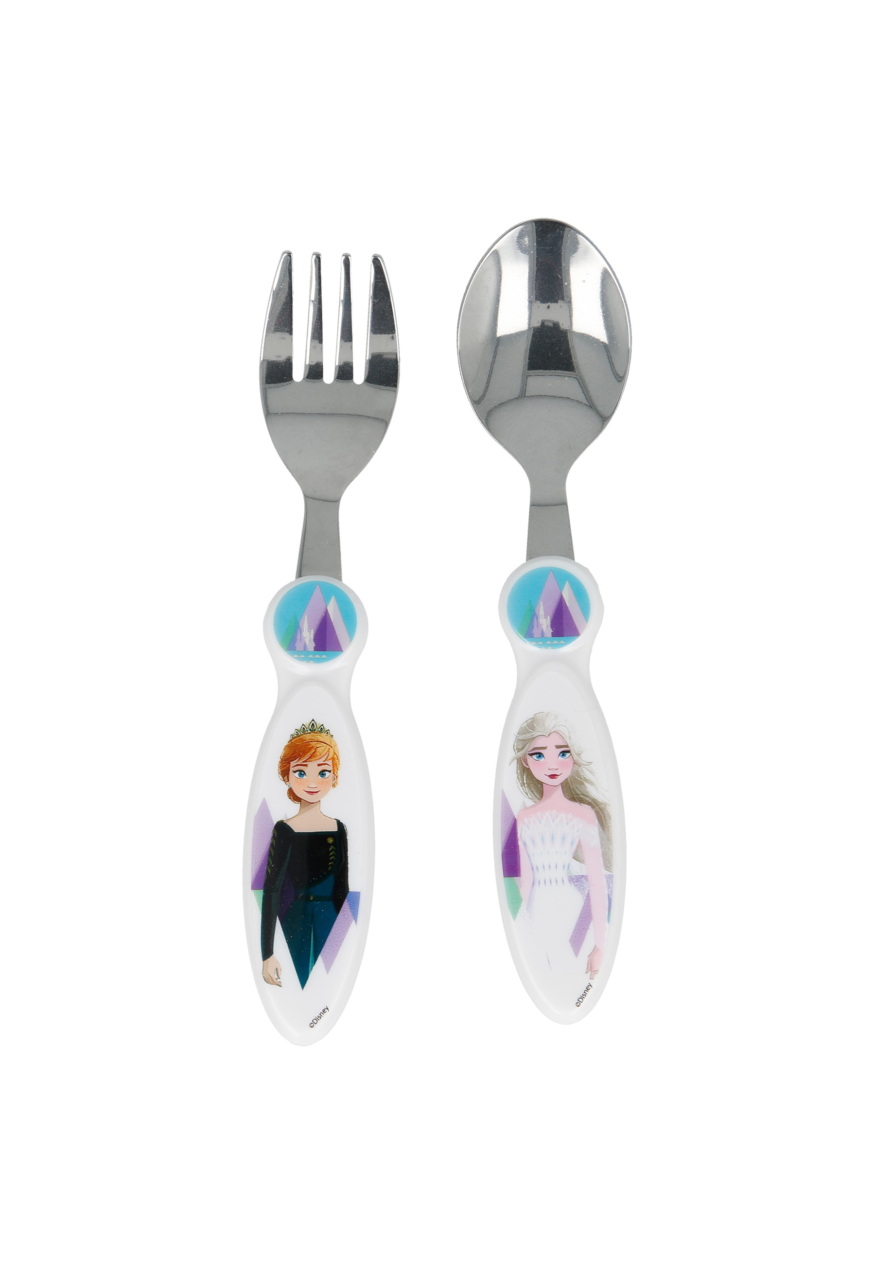 Frozen 2 - Die Eiskönigin Besteck Set Gabel und Löffelww