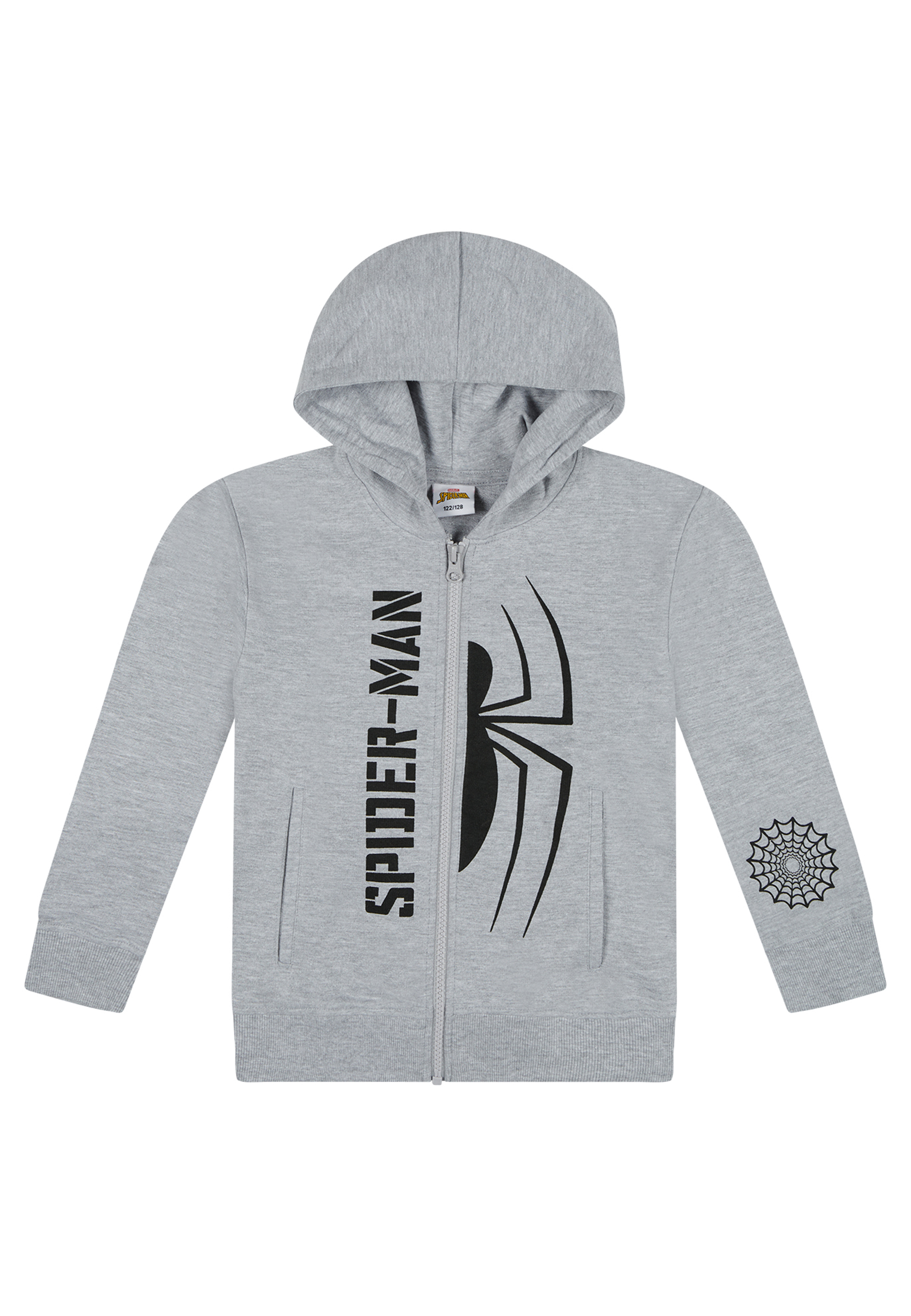Spider-Man Sweatjacke Hoodie-Jacke Kapuze Kapuzenjacke Reißverschluss