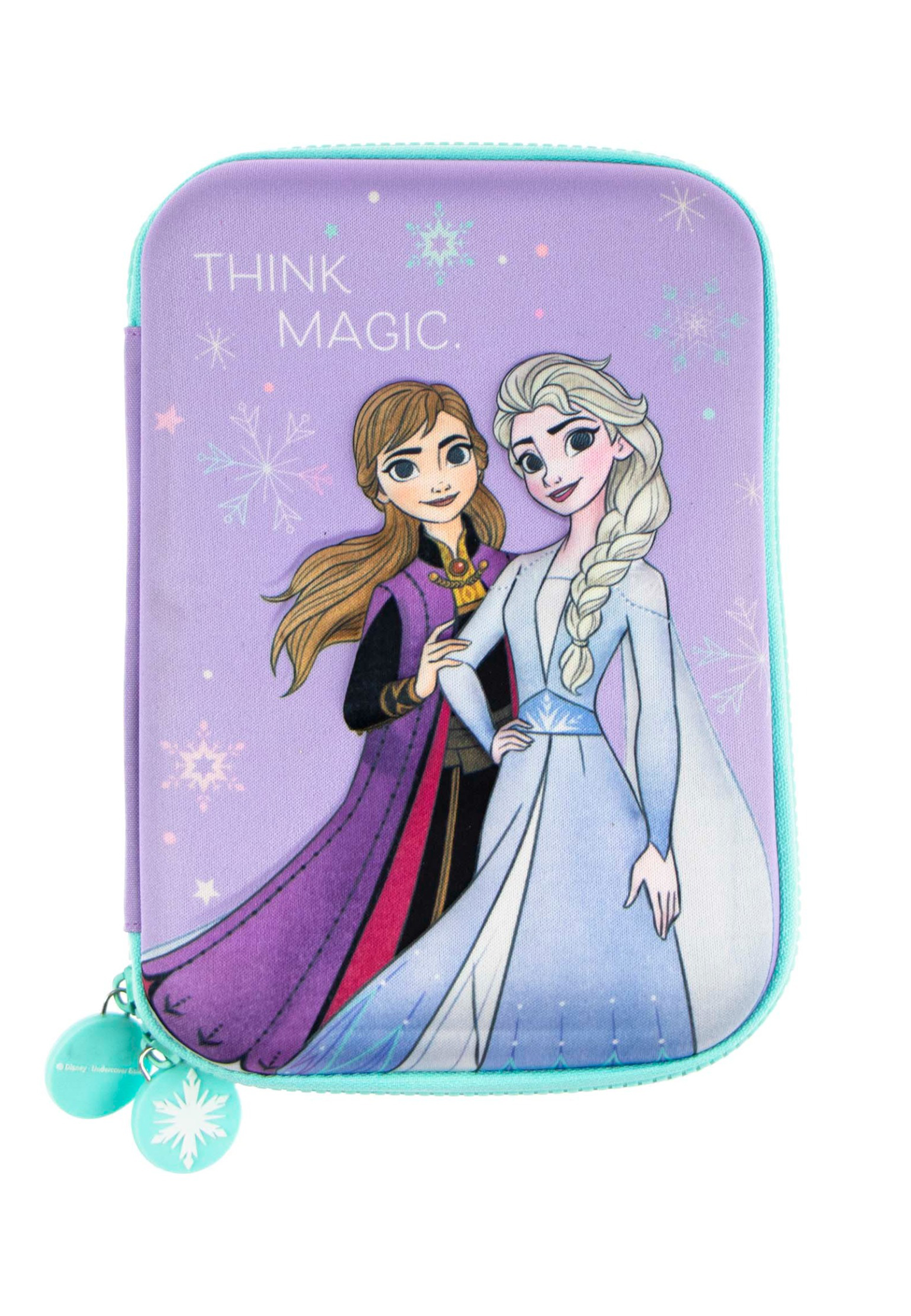 Frozen - Die Eiskönigin Etui Federmappe Federtasche 3D Federmäppchen - 17 teilig