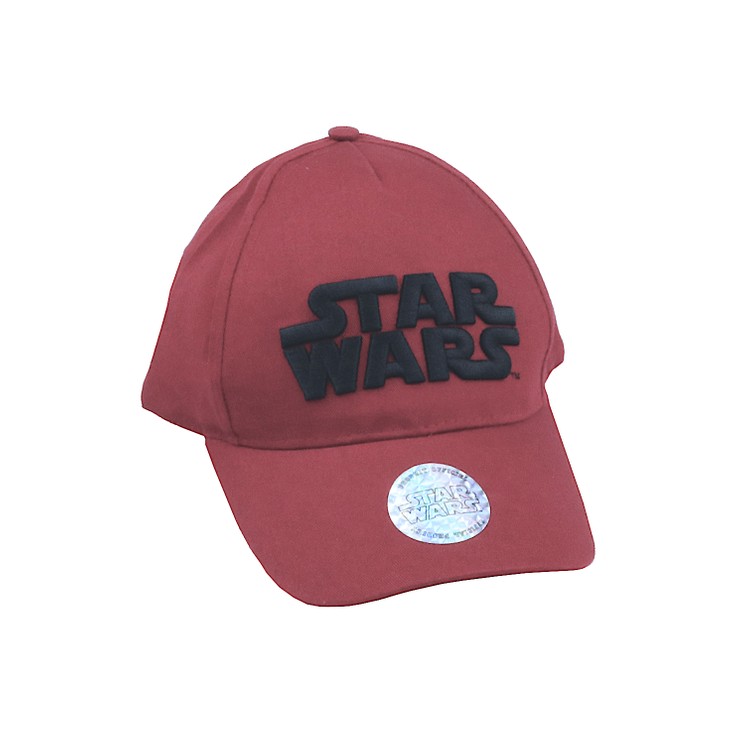 Star Wars Kappe Cap Baseball Cap Mütze Weinrot