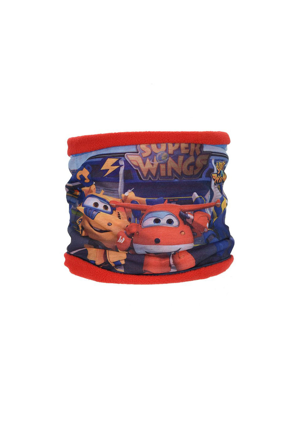 Super Wings Schal Schlauchschal Loop Rot Fleece Rot