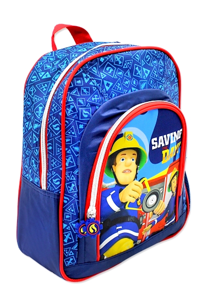 Feuerwehrmann Sam Kinder Jungen Kindergarten Rucksack 