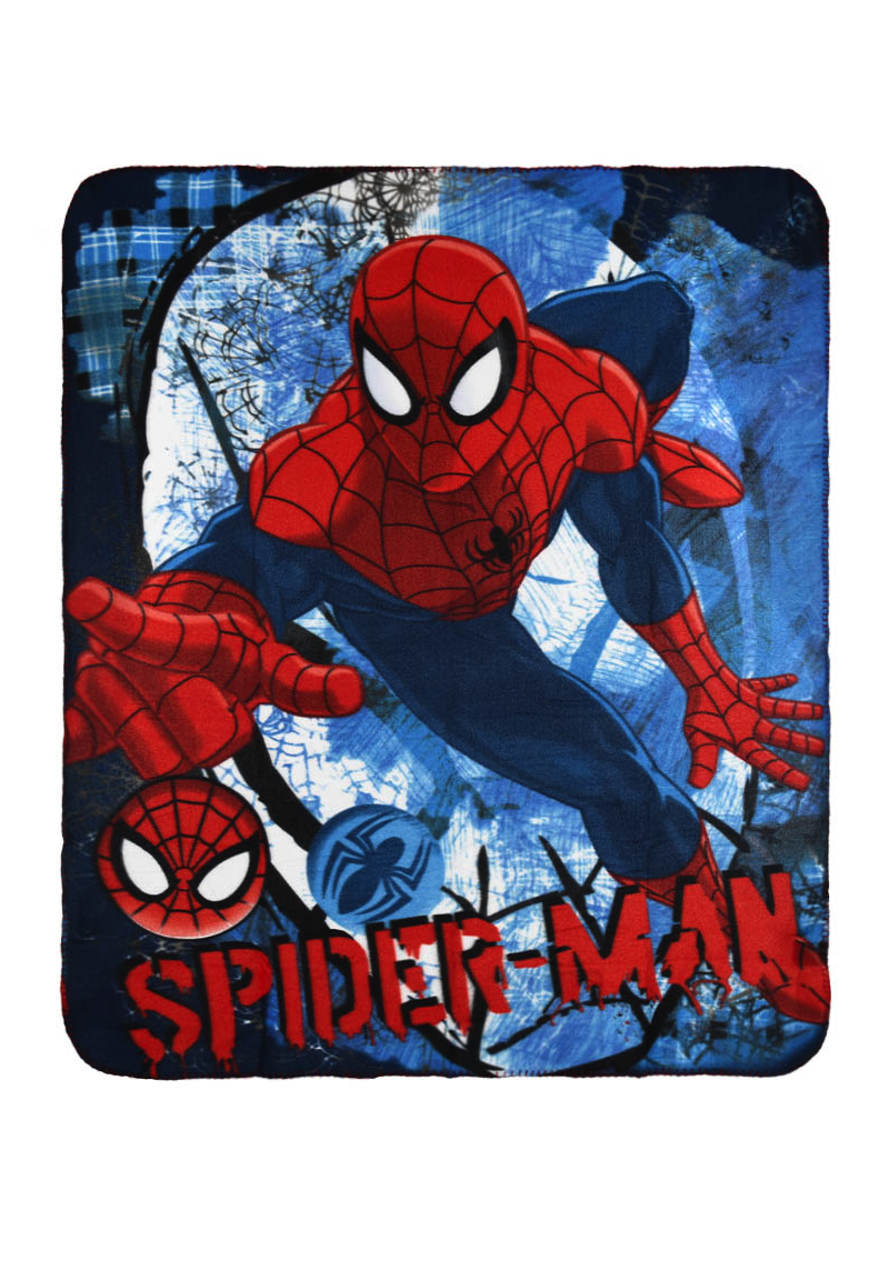 Spider-Man Polar Fleece Decke Kinder Kuscheldecke Tagesdecke 120 x 140 cm