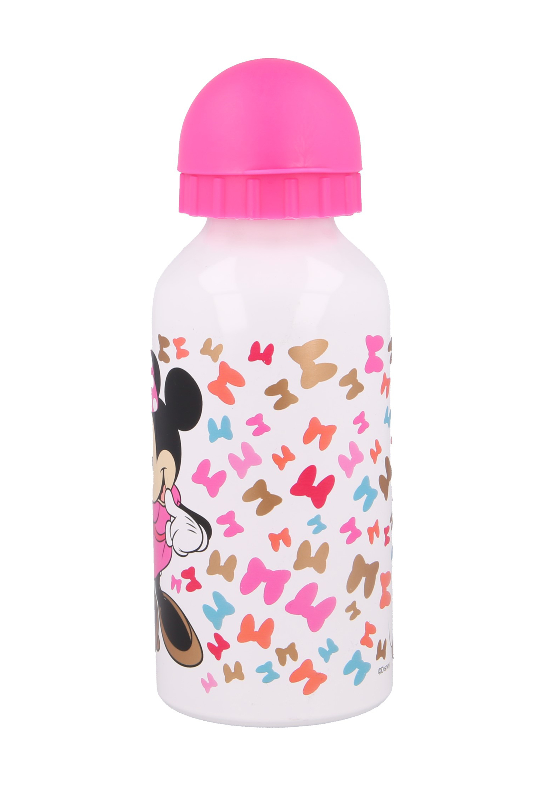 Minnie Mouse Kinder Aluminium Trinkflasche Sportflasche + Premium Lunchbox Brotdose Lunch-Set BPA Frei