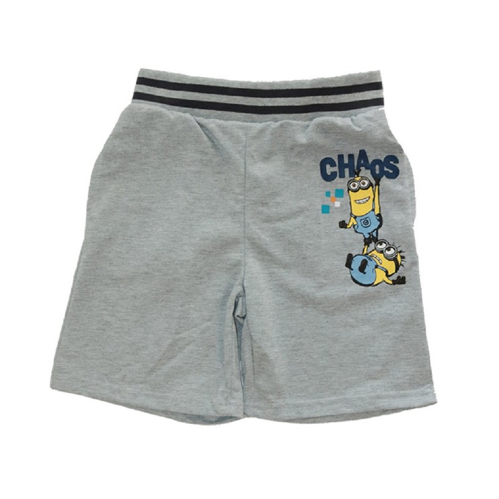 Minions Bermuda kurze Hose Shorts Grau