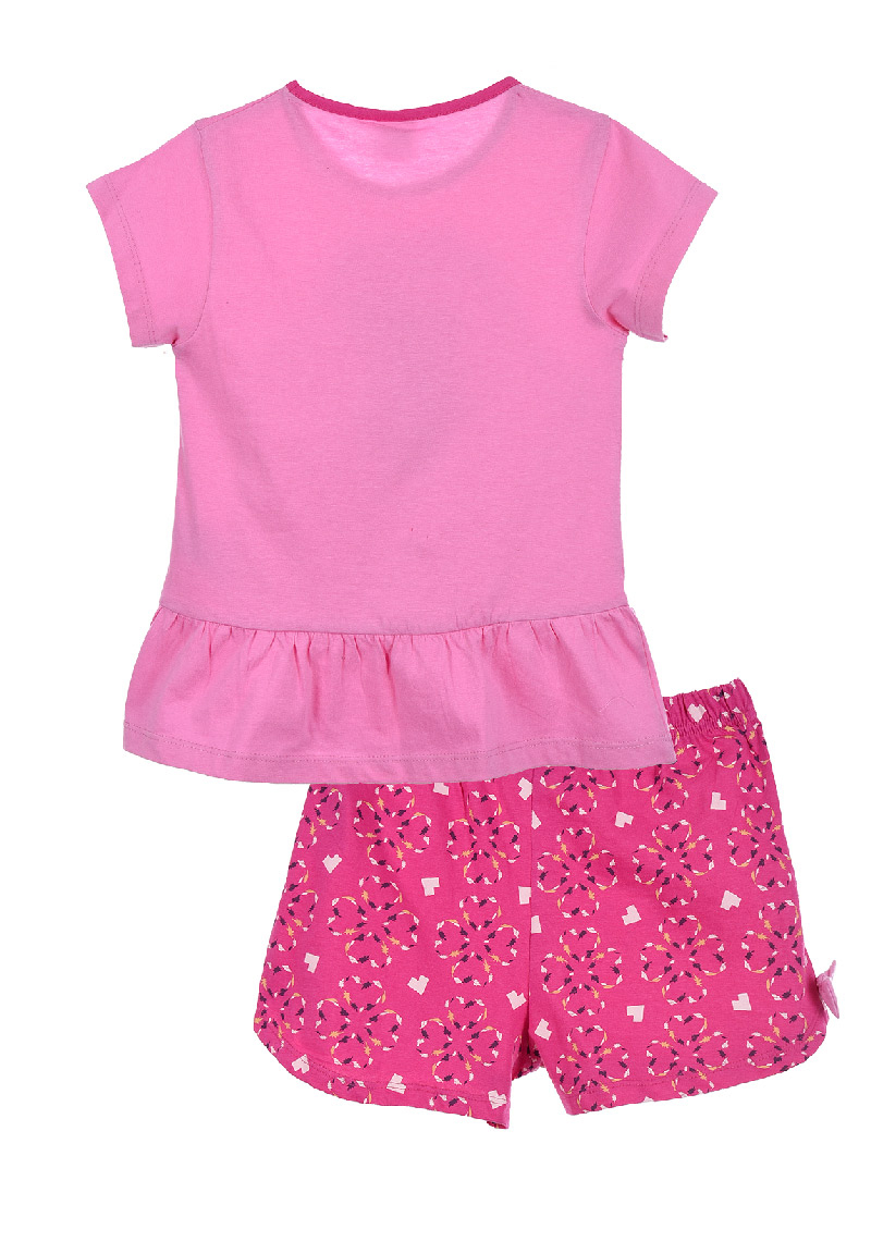 Frozen - Die Eiskönigin Sommer Schlafanzug Shorty Pyjama-Set kurz