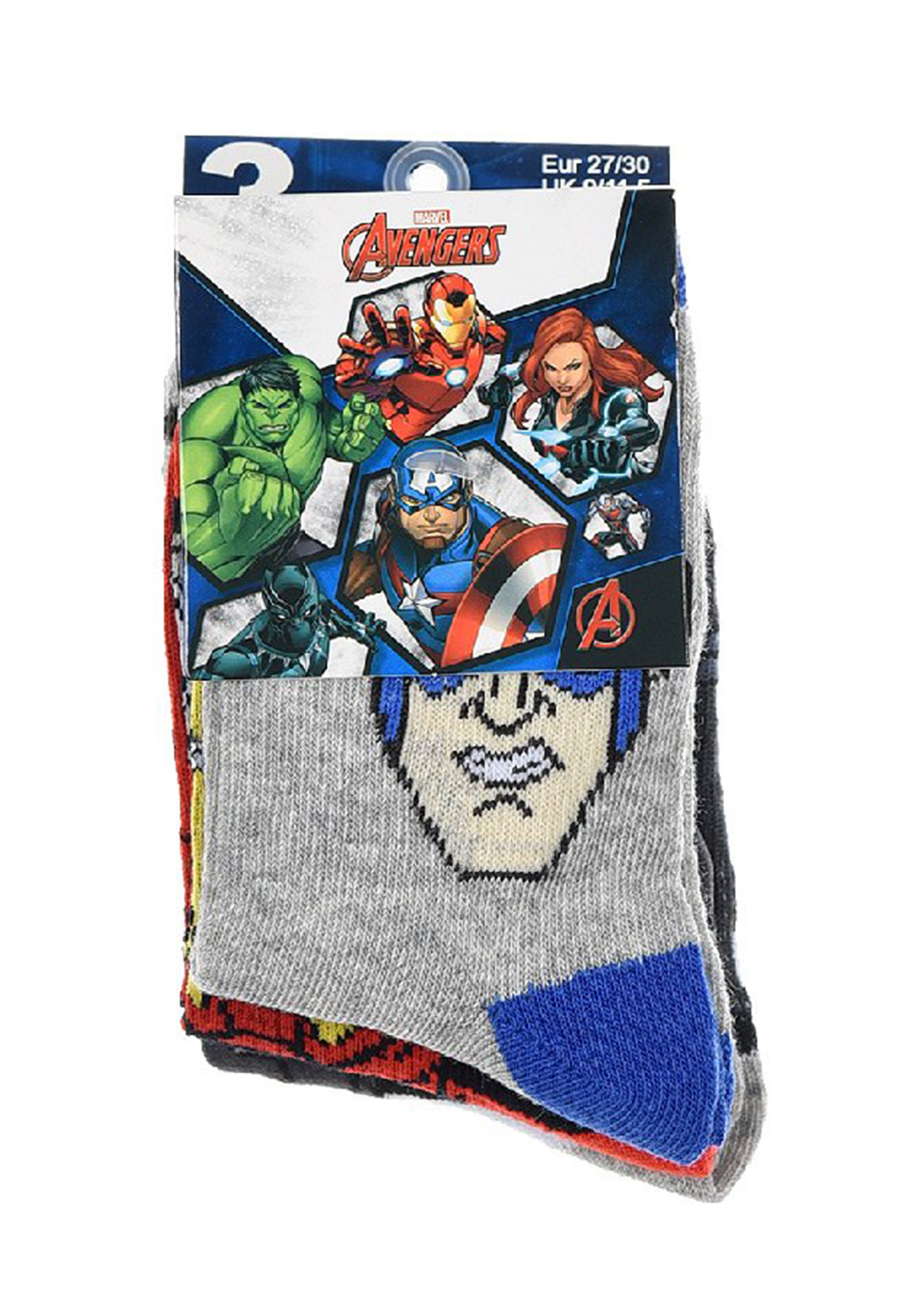 Avengers Captain America Iron Man Black Panther 6 Paar Set Kinder Socken Strümpfe  Avengers Captain America Iron Man Black Panther 6 Paar Set Kinder Socken Strümpfe