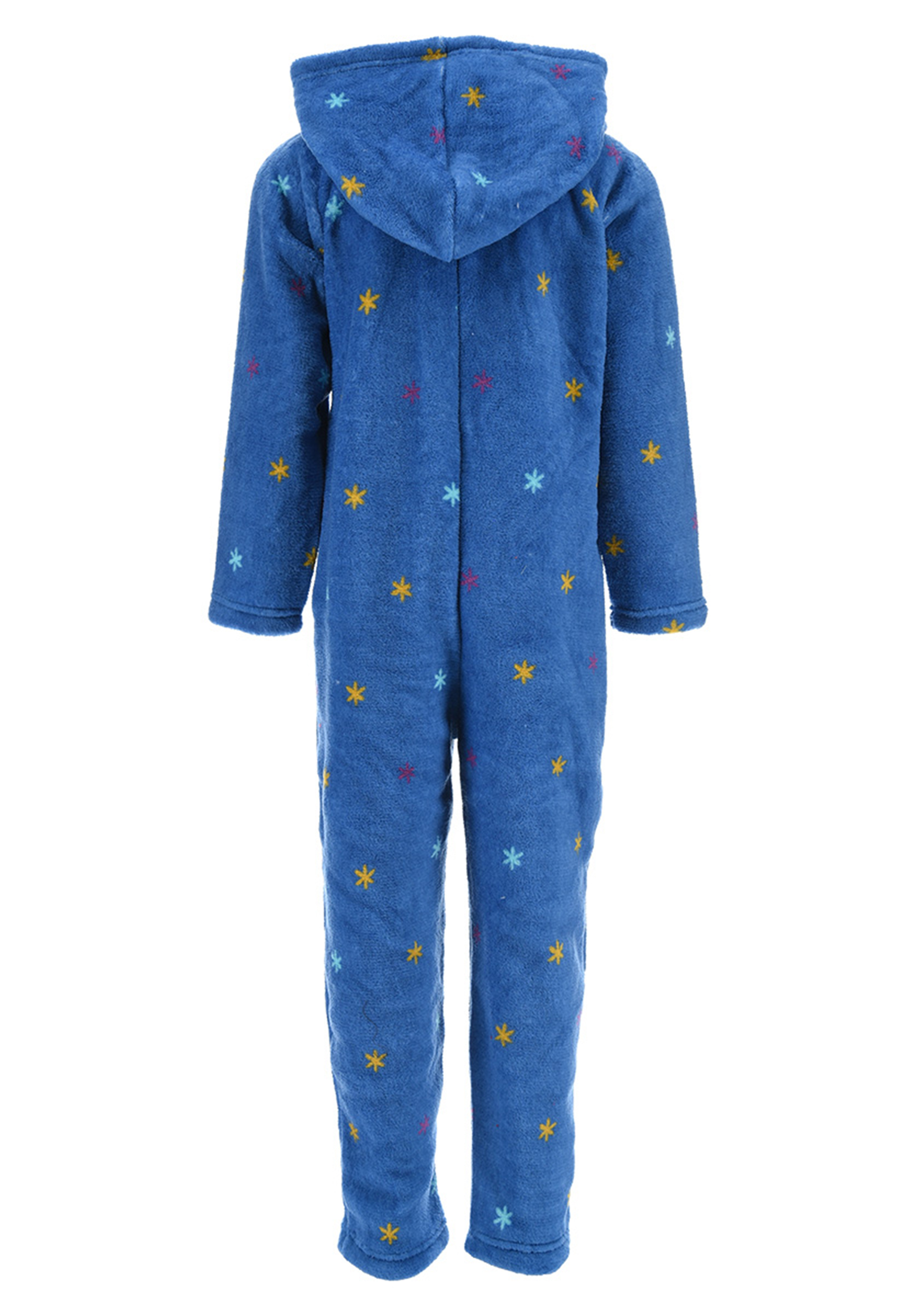Frozen - Die Eiskönigin Mädchen Schlafanzug Kinder Pyjama Overall Jumpsuit Elsa