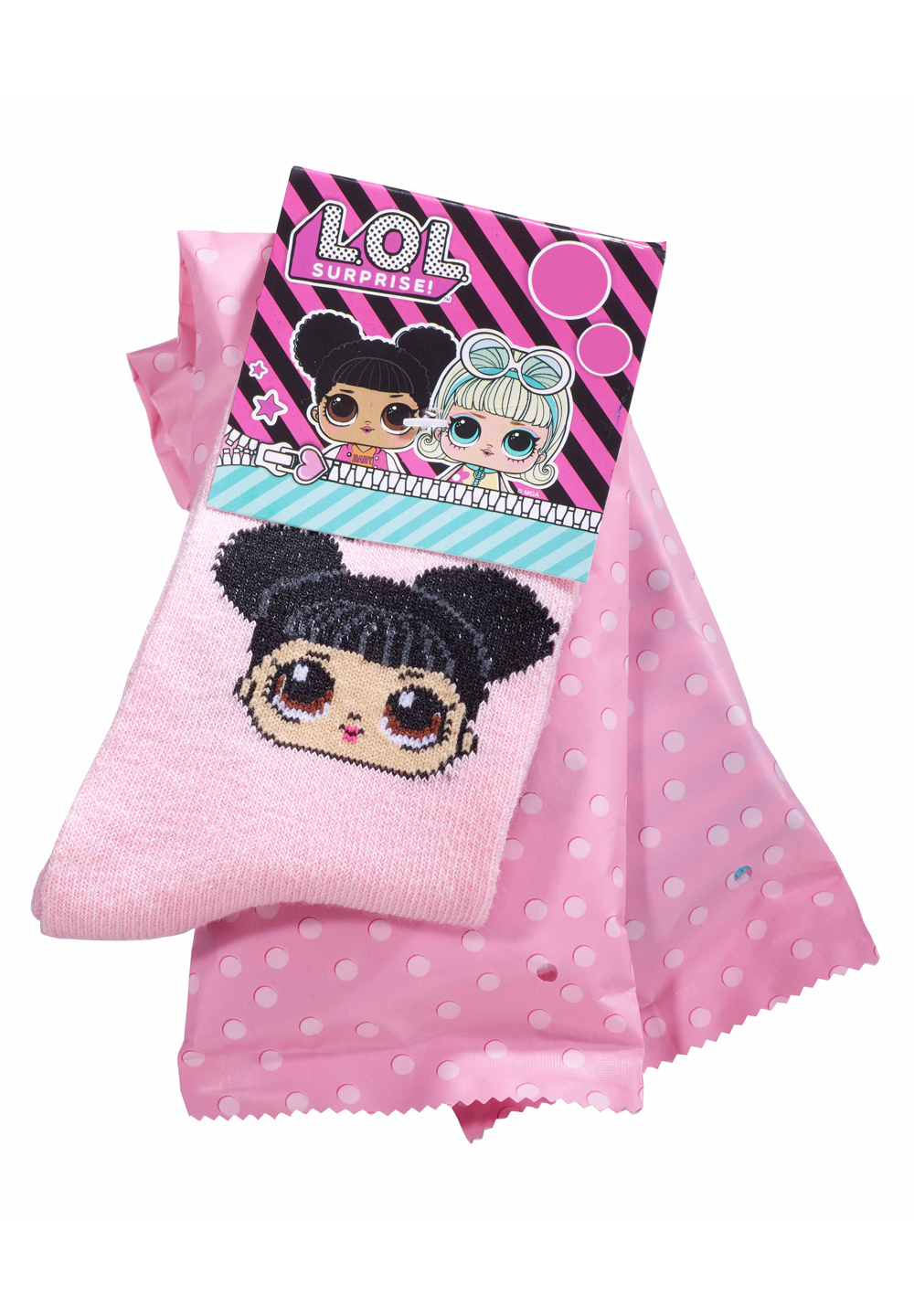 L.O.L. Surprise LOL Socken-Set 3 Paar Kinder Mädchen Socken Strümpfe