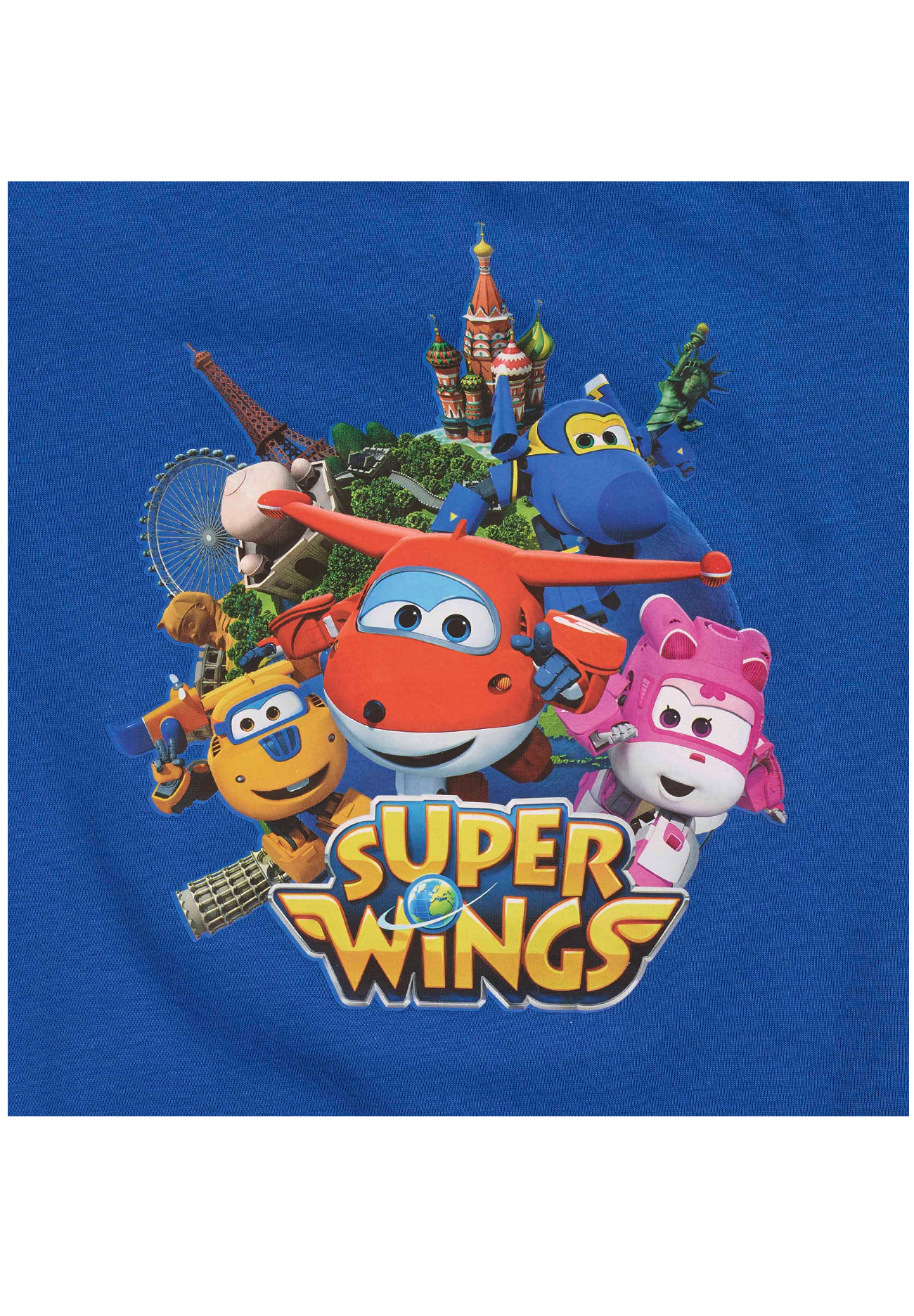 Super Wings Kinder T-Shirt Kurzarm Shirt für Jungen 