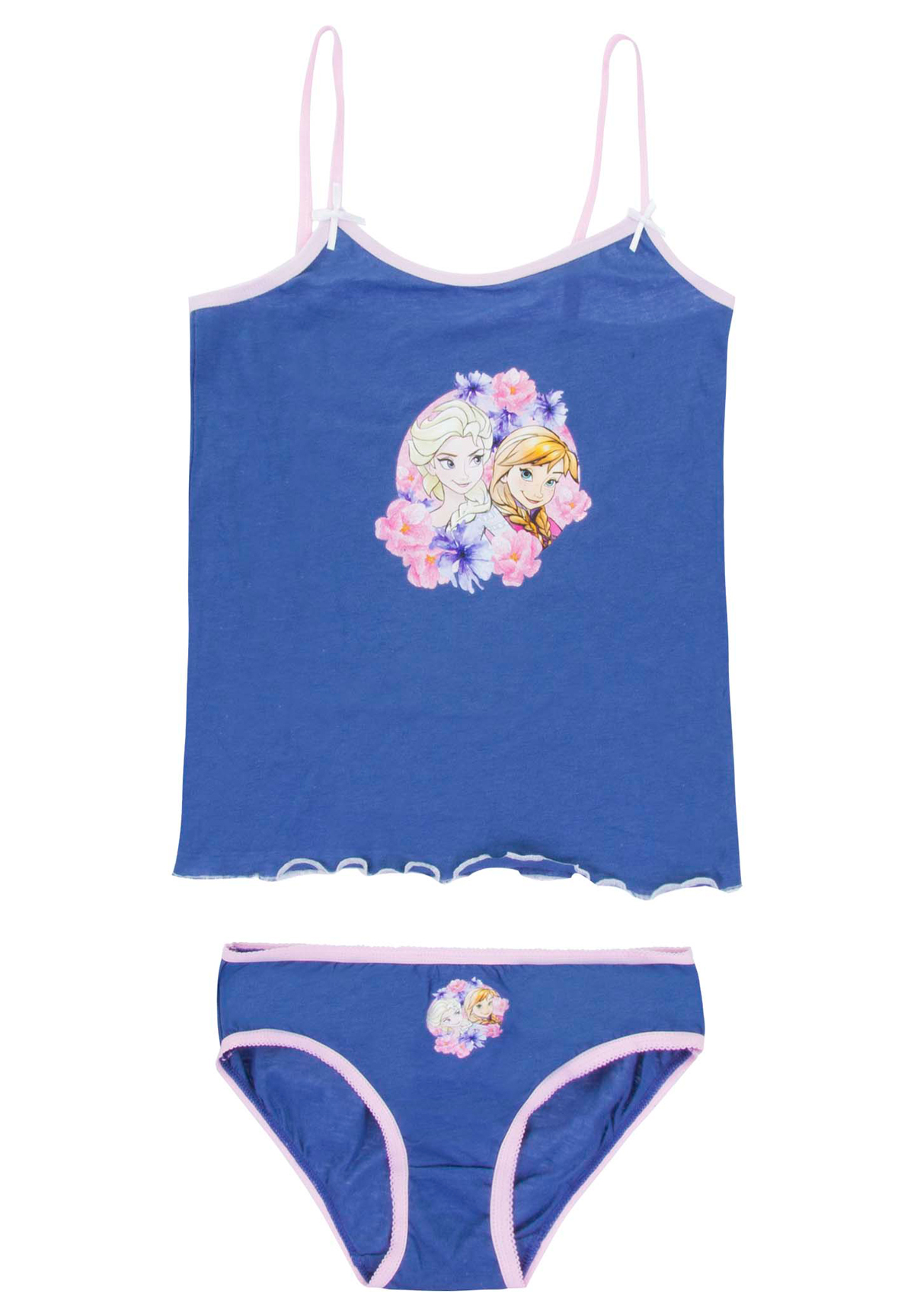 Frozen 2 - Die Eiskönigin Unterwäsche-Set Unterhemd + Unterhose 3 tlg.