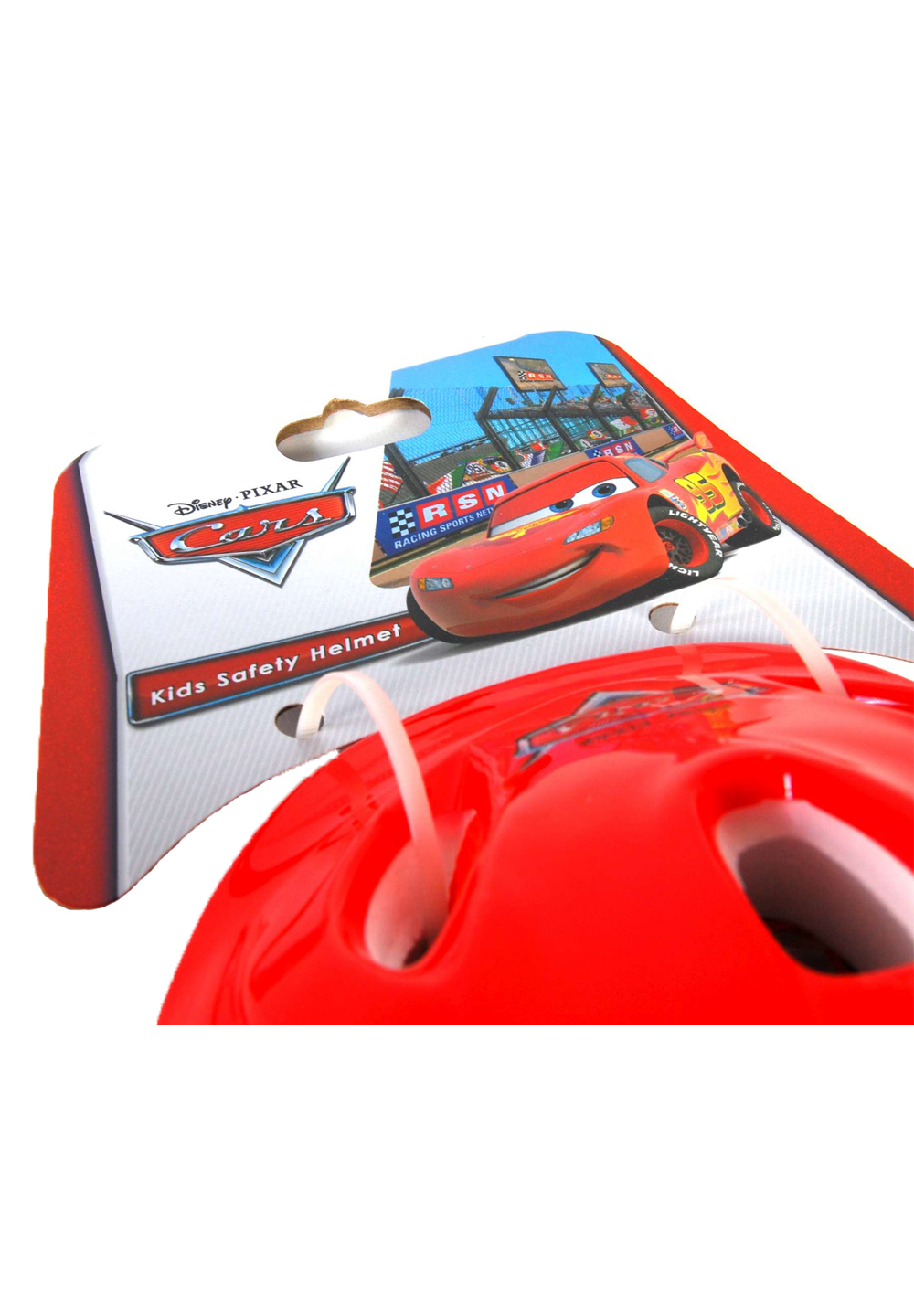 Cars Lightning McQueen Kinder Fahrrad-Helm Deluxe Gr. 51-55 cm