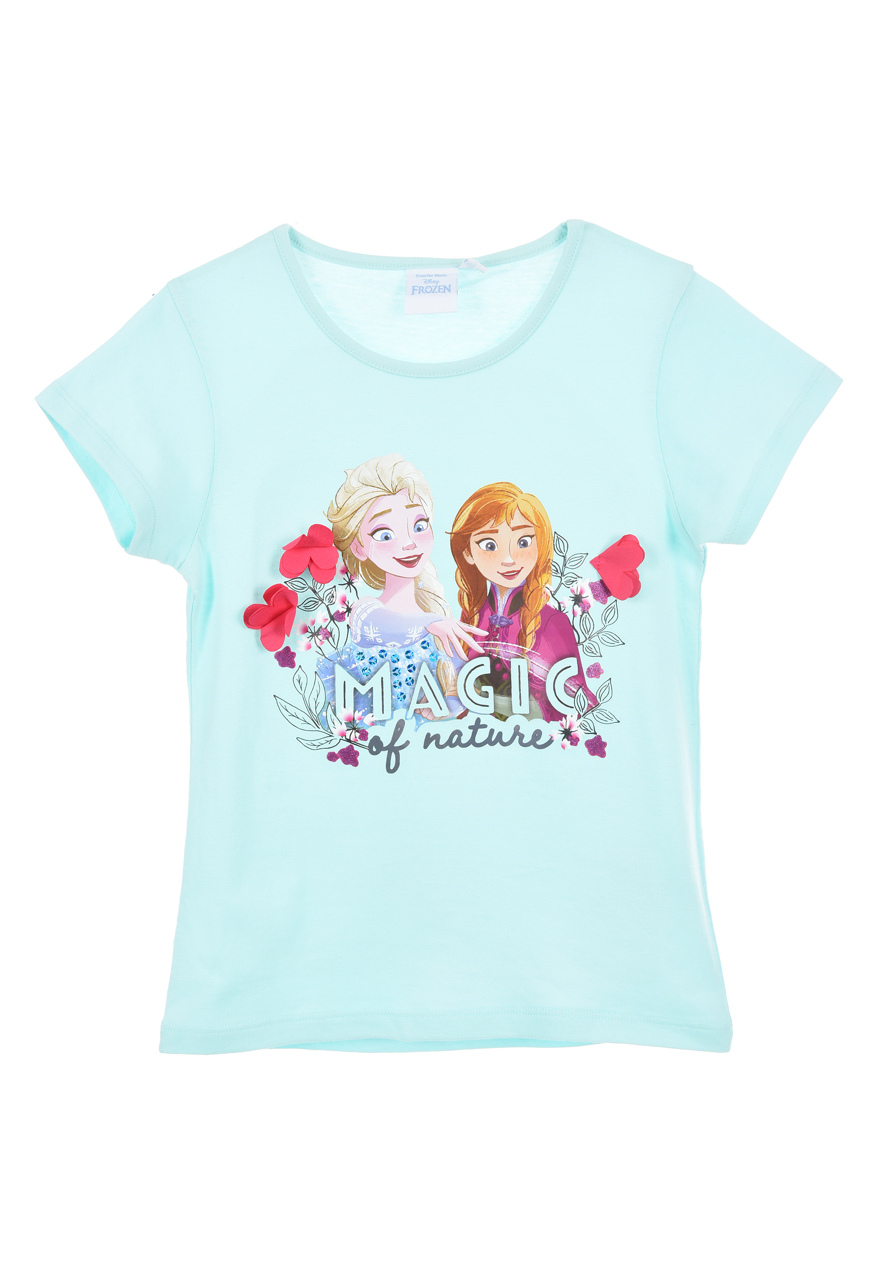 Frozen - Die Eiskönigin T-Shirt Mädchen Sommer Shirt 