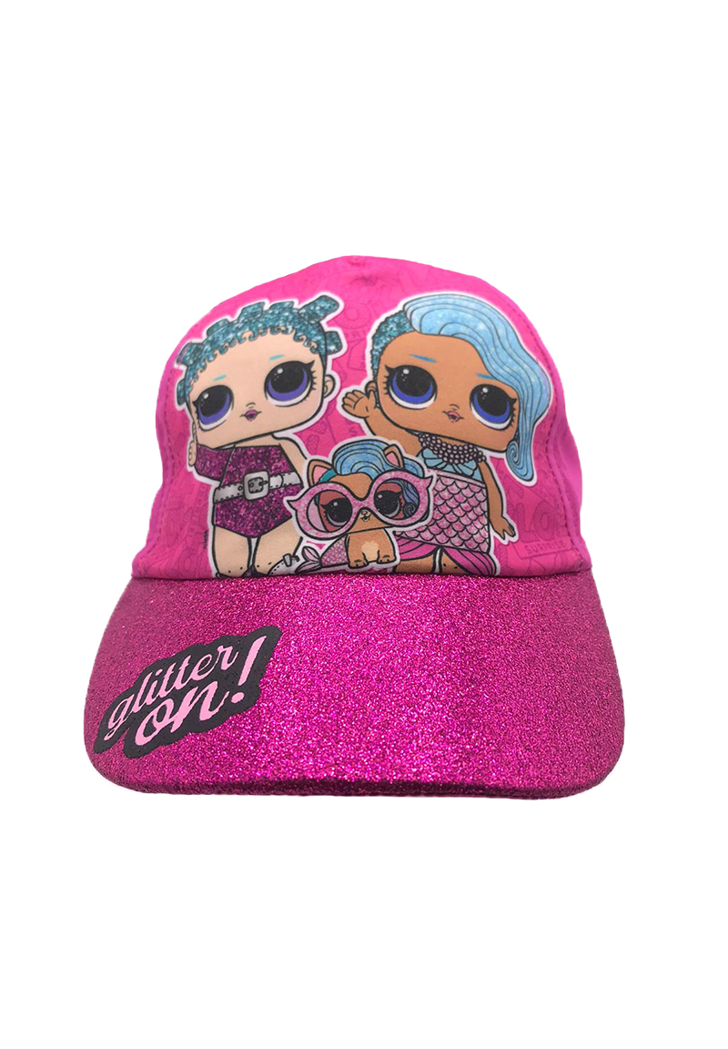 L.O.L Surprise! LOL Kinder Kappe Baseball-Cap Mütze Sommer-Hut Pink