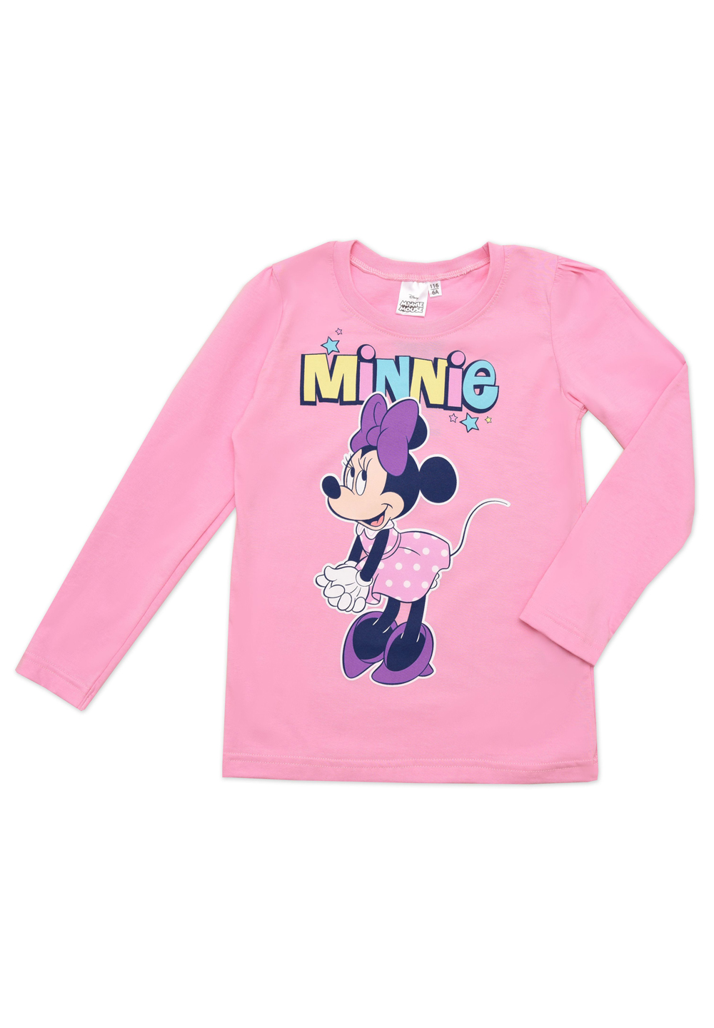 Minnie Mouse Mädchen Langarmshirt Kinder Longsleeve Shirt