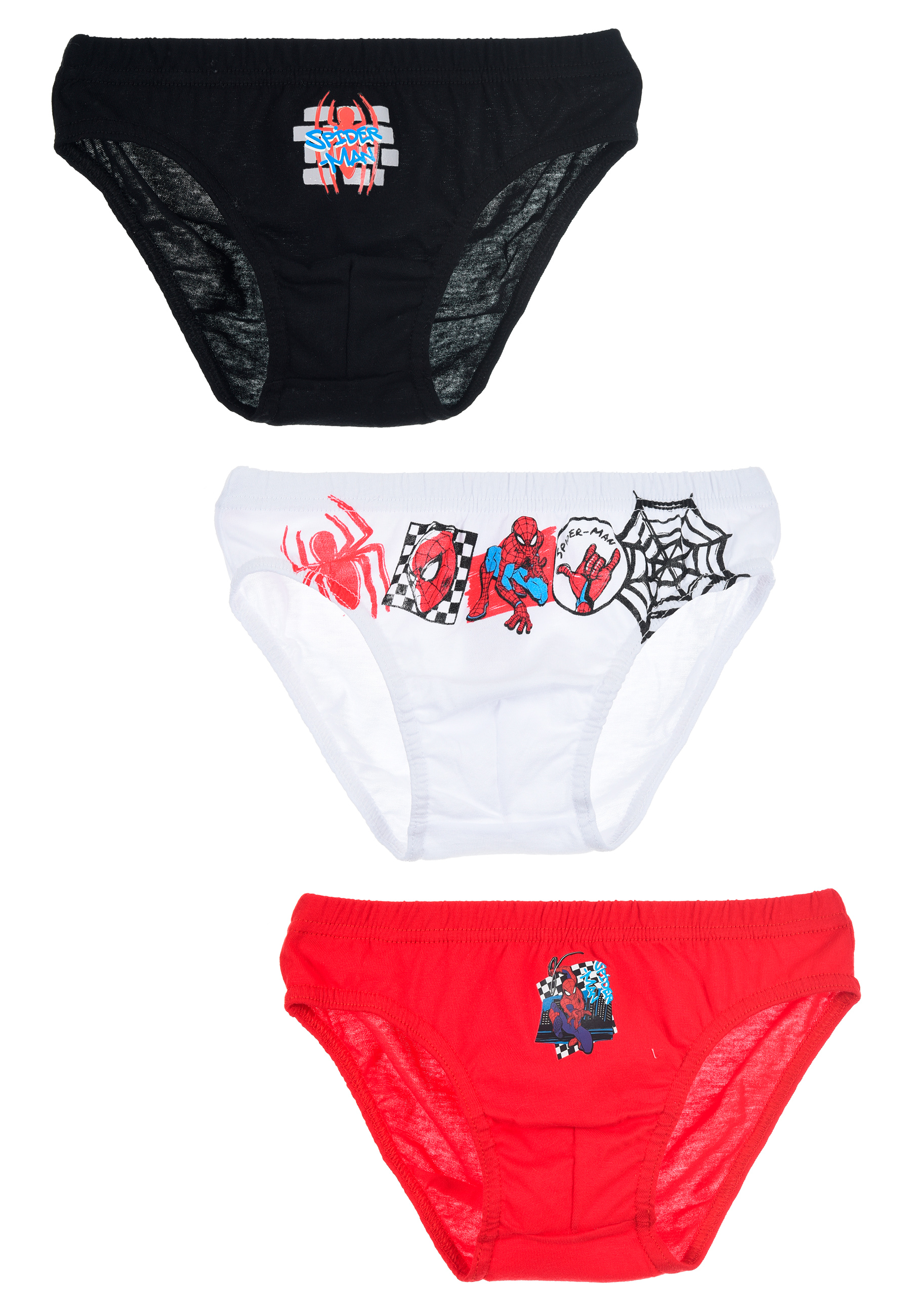 Spider-Man Jungen Kinder Unterhosen Schlüpfer Slips 3er Set