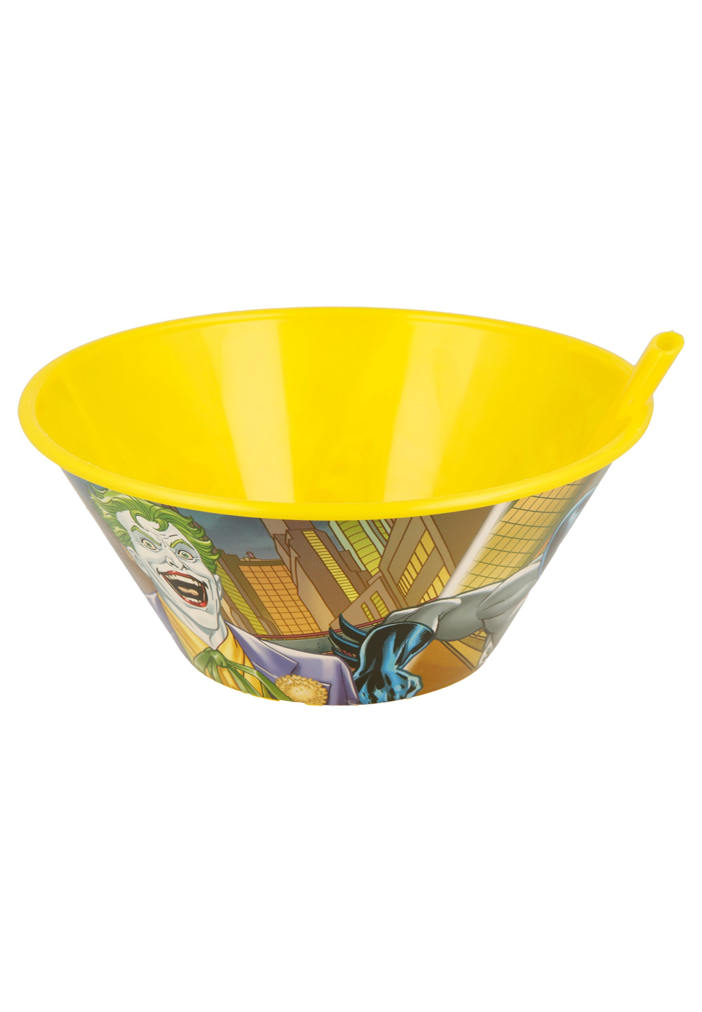 Batman Kinder Jungen Müsli-Schale mit integrierten Strohhalm 500ml