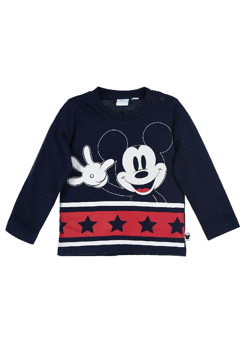 Disney Mickey Mouse Baby/Kleinkind Langarm-Shirt Longsleeve Oberteil