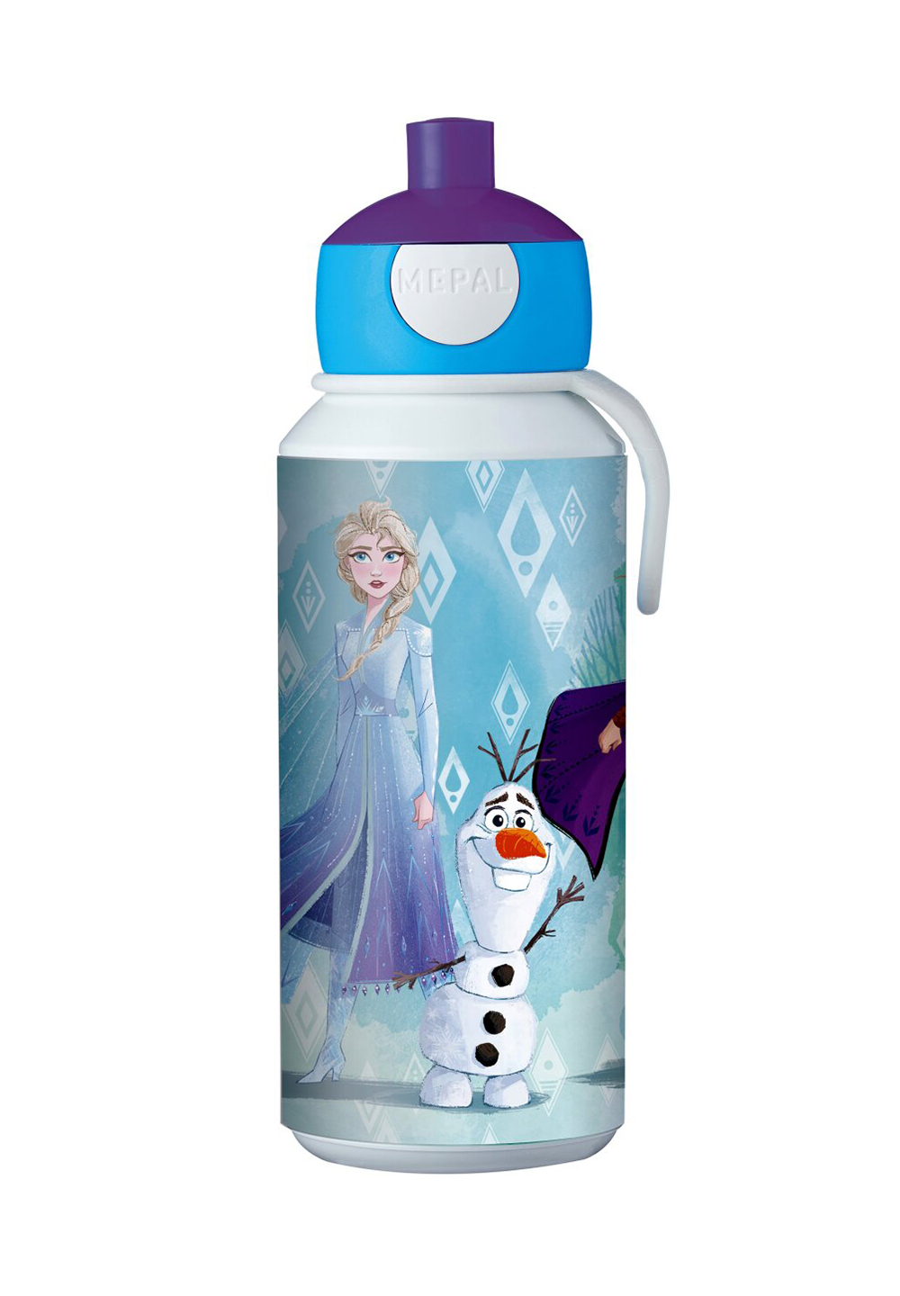 Frozen 2 - Die Eiskönigin Anna und Elsa Trinkflasche Pop-up Campus 400 ml