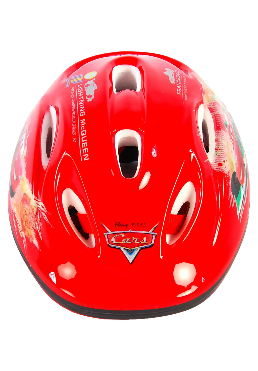 Cars Lightning McQueen Kinder Fahrrad-Helm Deluxe Gr. 51-55 cm