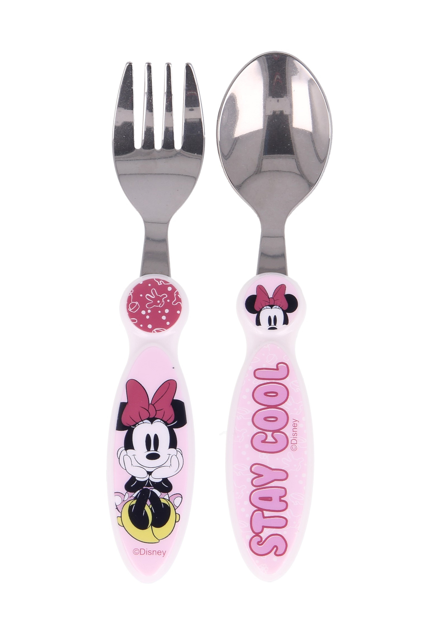 Minnie Mouse Besteck Set Gabel und Löffel