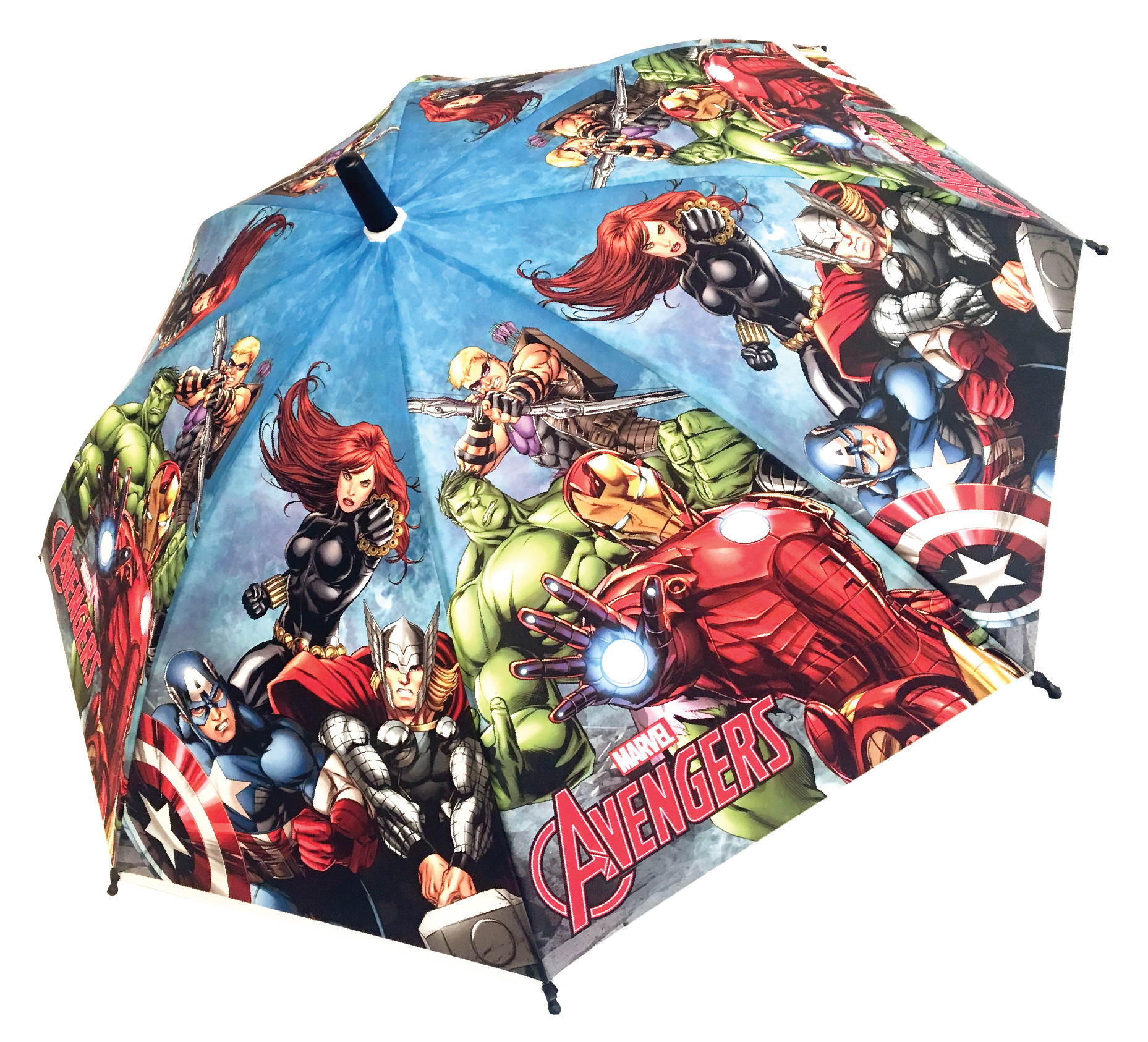 Marvel Avengers Captain America Hulk Thor Automatik Kinder Regenschirm Stock-Schirm