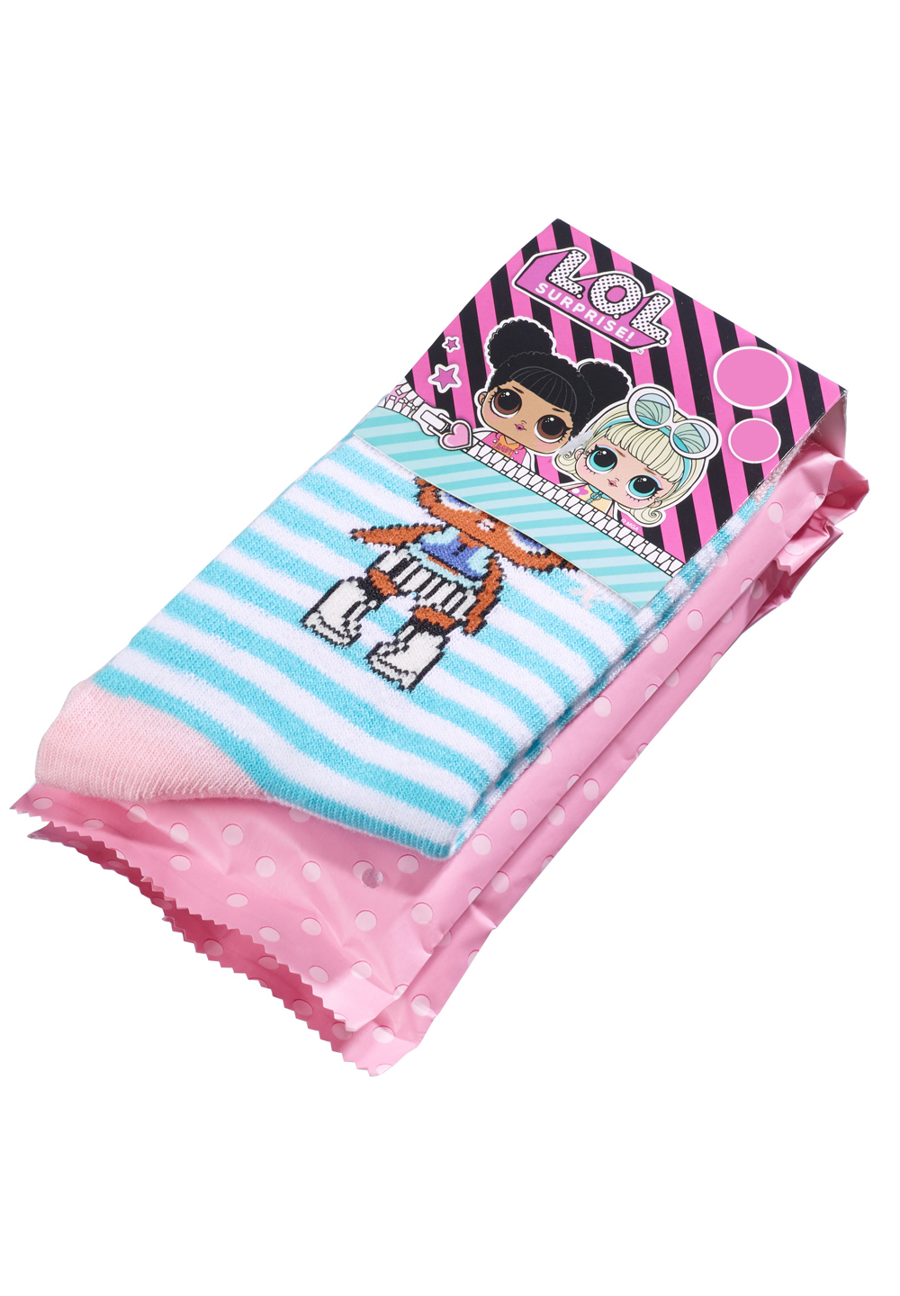 L.O.L. Surprise LOL Socken-Set 3 Paar Kinder Mädchen Socken Strümpfe