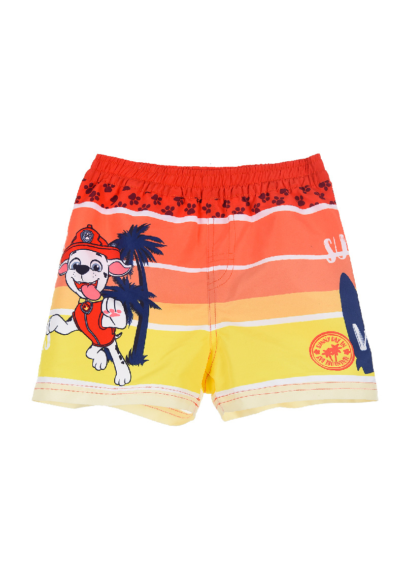 Paw Patrol Marshall Badehose Badeshort Surfing Rot