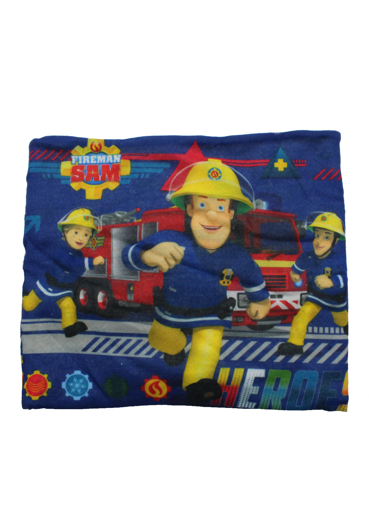 Feuerwehrmann Sam Kinder Schal Schlauchschal Snood Bandana 
