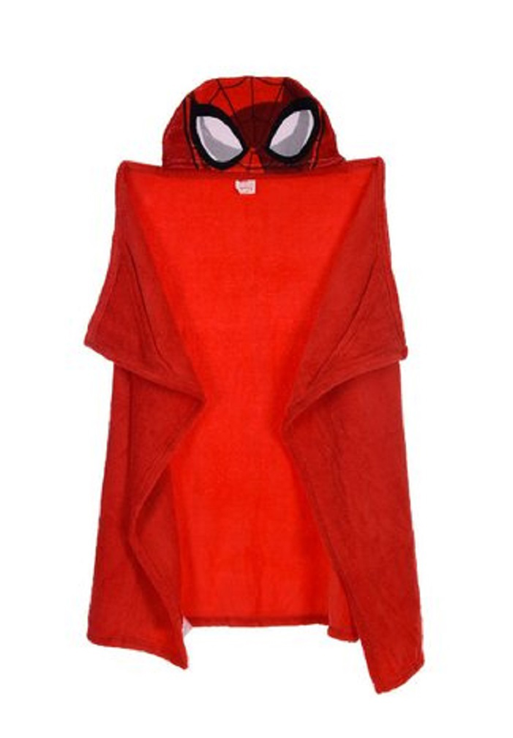Marvel Spider-Man Decke Fleece Kuschel-Decke mit Kapuze 80 x 120 cm