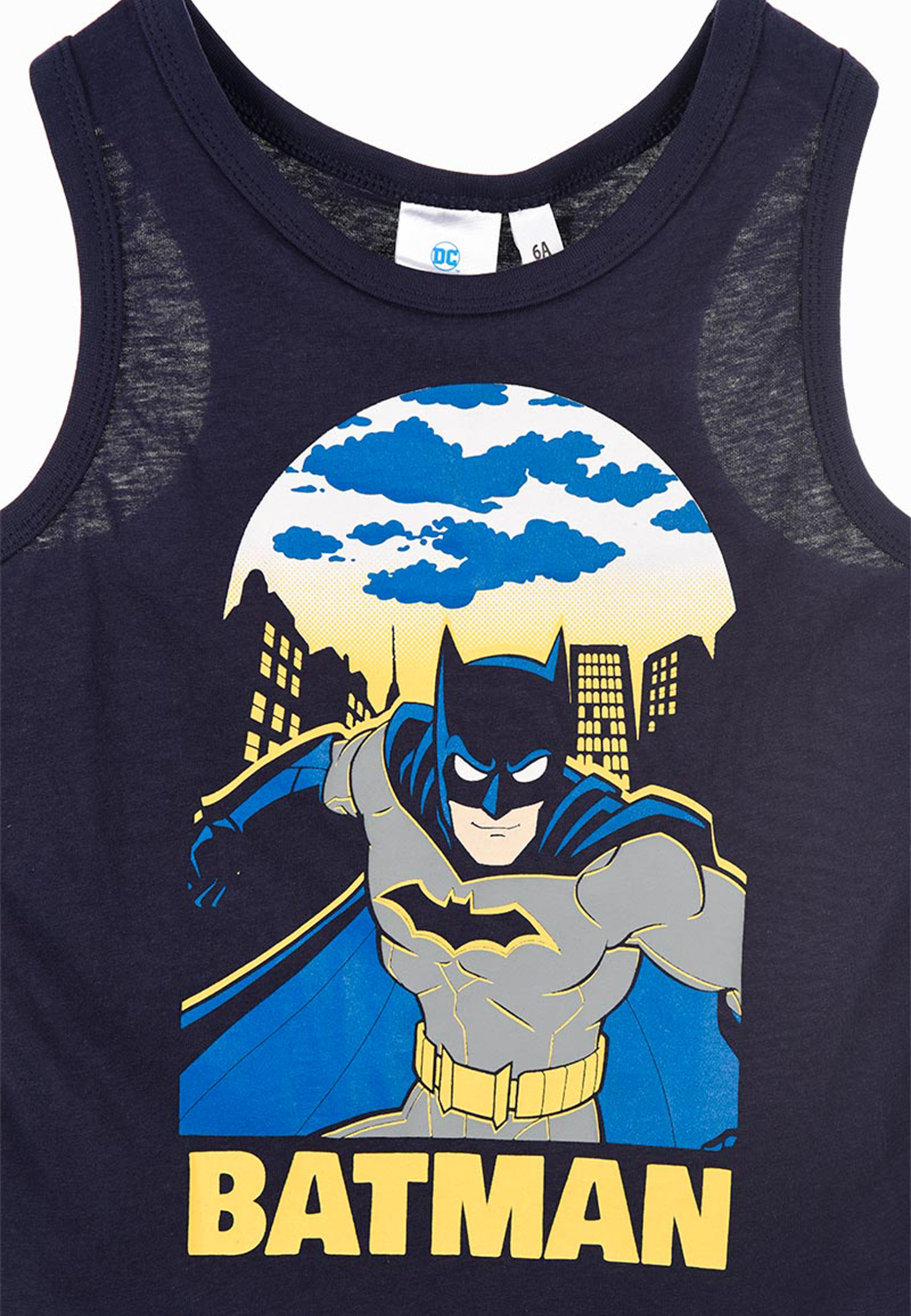 Batman Tank Top Muskel-Shirt Kinder Jungen Sommer Oberteil