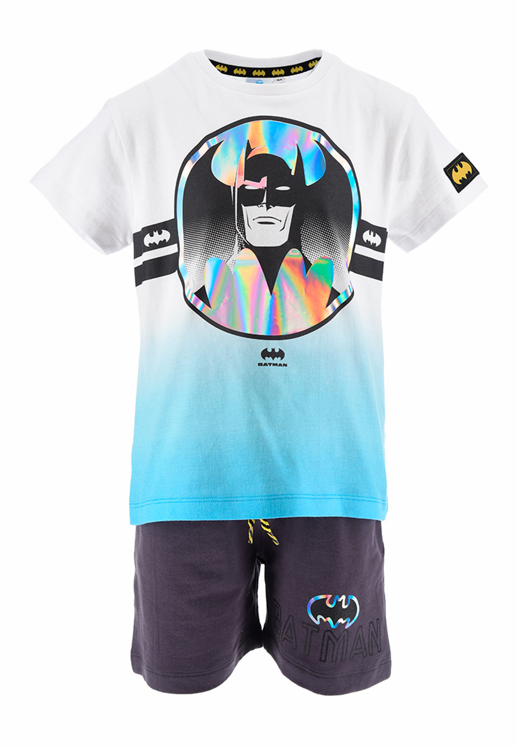 Batman Jungen Sommer-Set T-Shirt und Short kurze Hose