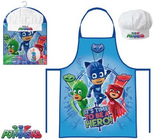 PJ Masks Chefkoch Set 2 tlg. Kochmütze & Kochschürze