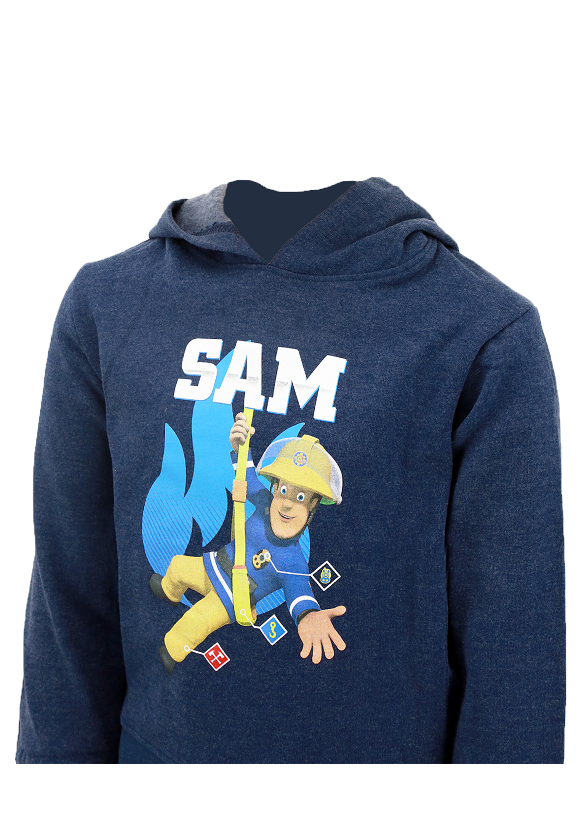 Feuerwehrmann Sam Kinder Jungen Kapuzen-Pullover Sweat-Shirt Sweater