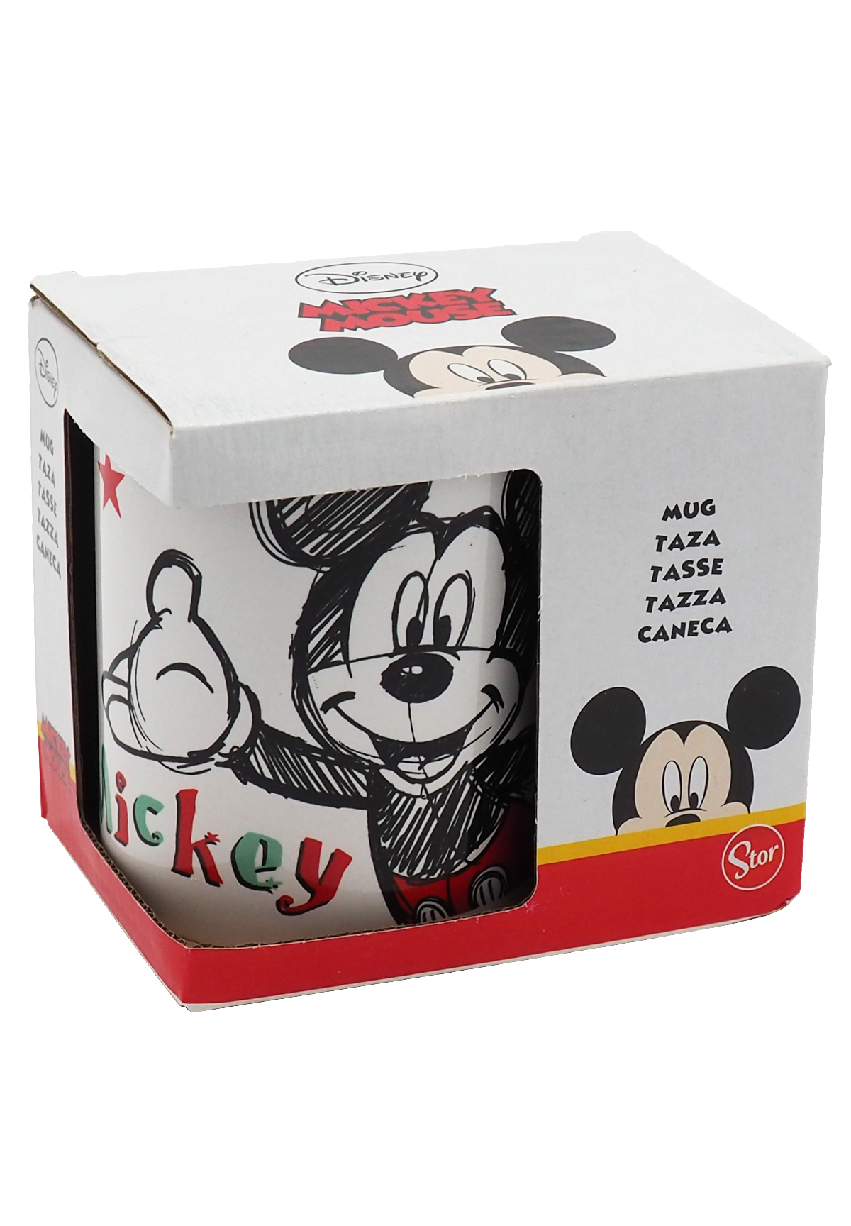 Disney Mickey Mouse Kinder-Becher Tasse im Geschenkkarton