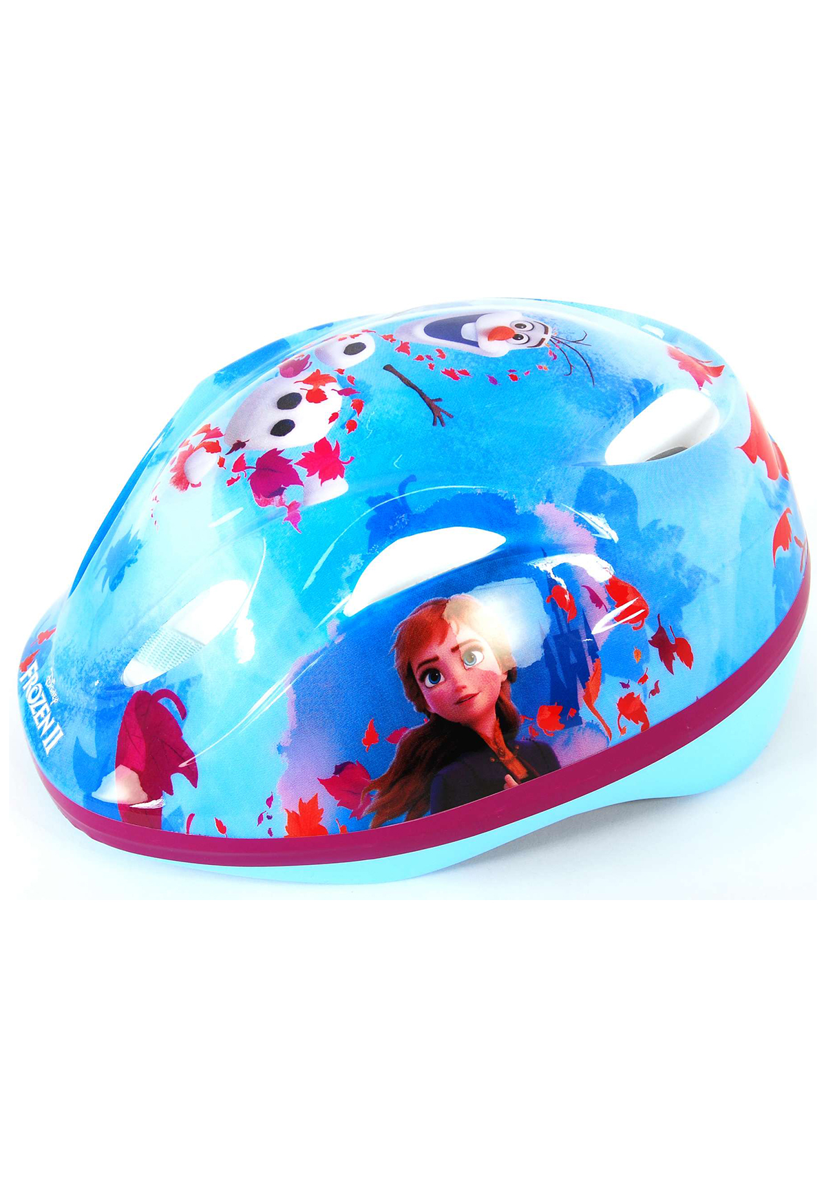 Frozen 2 Die Eiskönigin Anna & Elsa Kinder Fahrrad-Helm Deluxe Gr. 51-55 cm