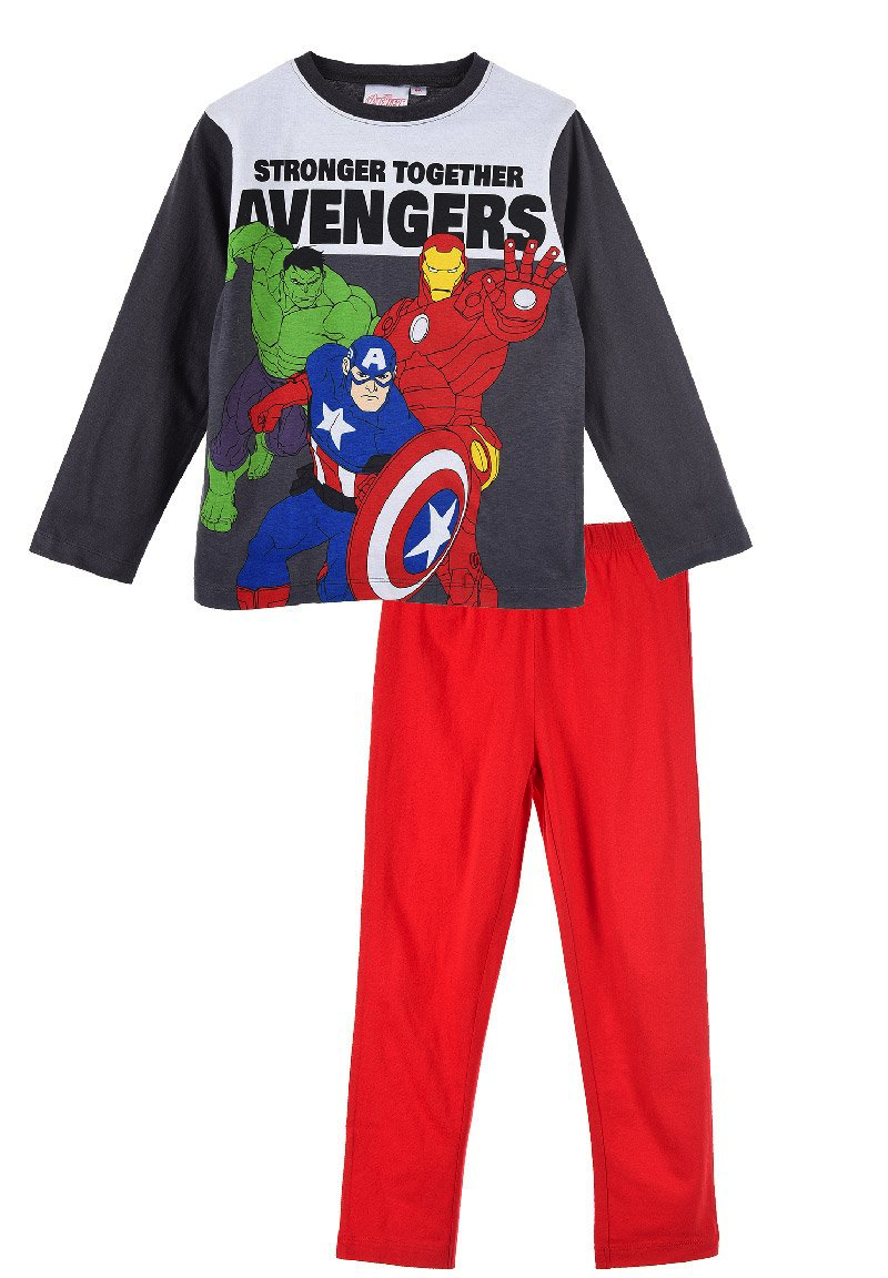 Marvel Avengers Ironman Hulk Thor Captain America Pyjama Schlafanzug 